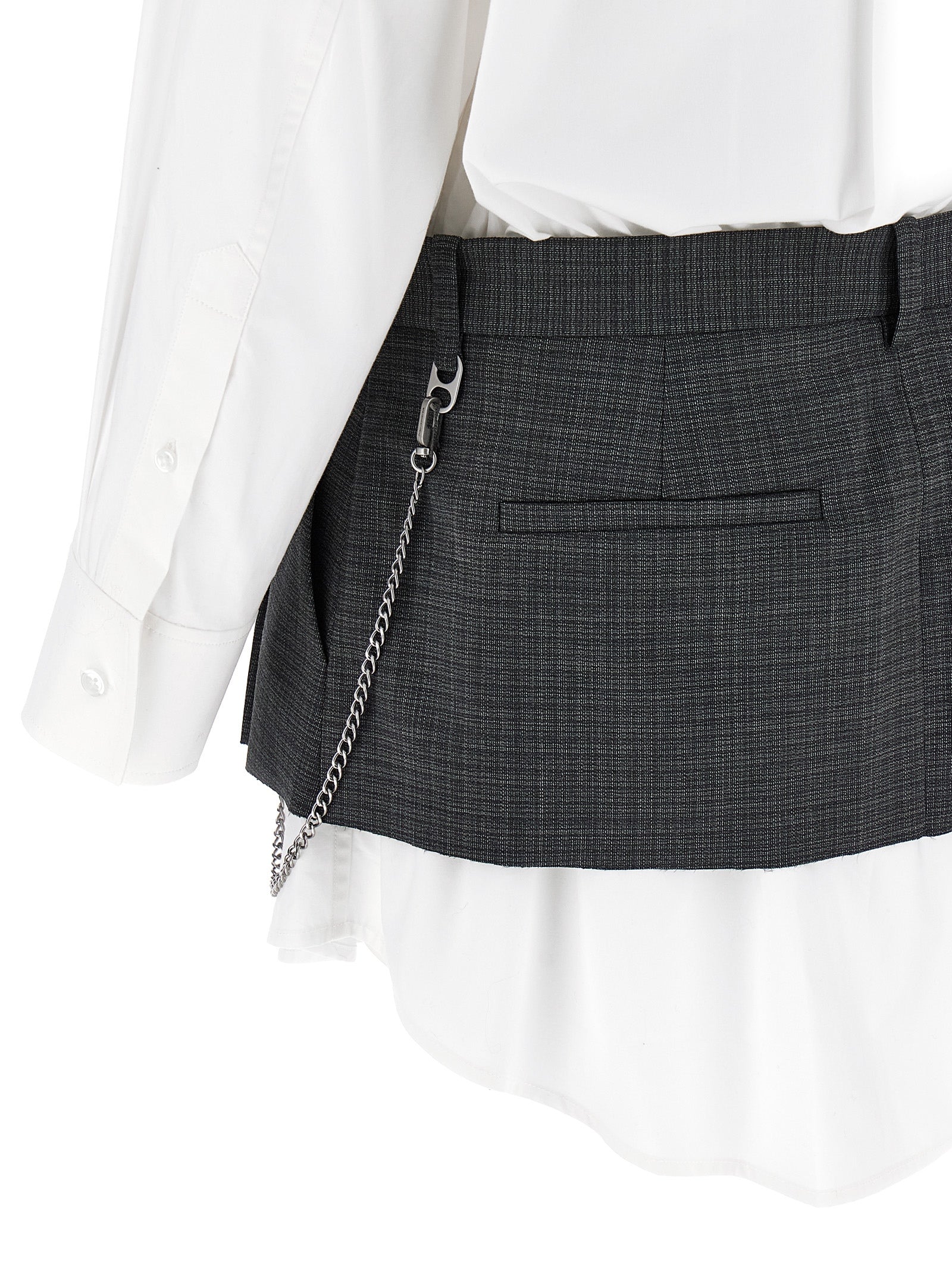 Alexander Wang Multicolor Cotton Short Dress