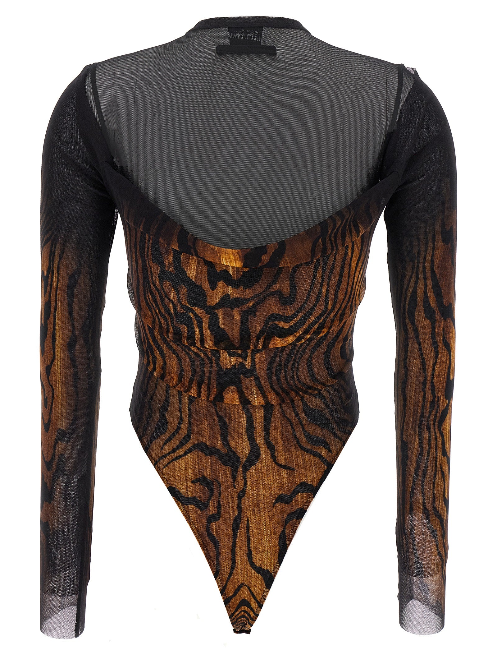 Jean Paul Gaultier Multicolor Polyamide Bodysuit