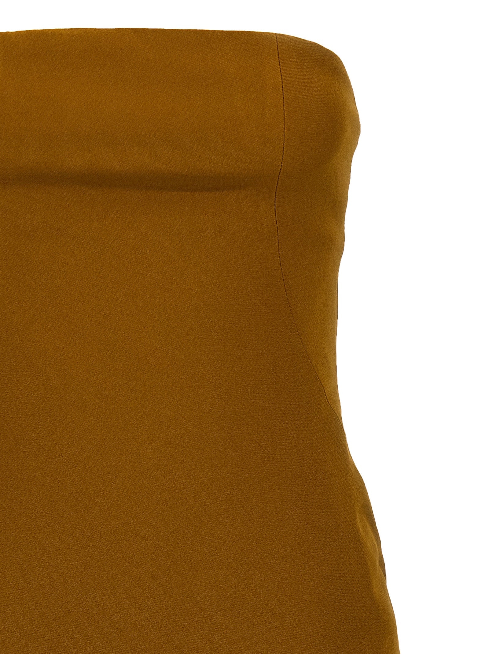 The Attico Bicolor Marabou Short Dress