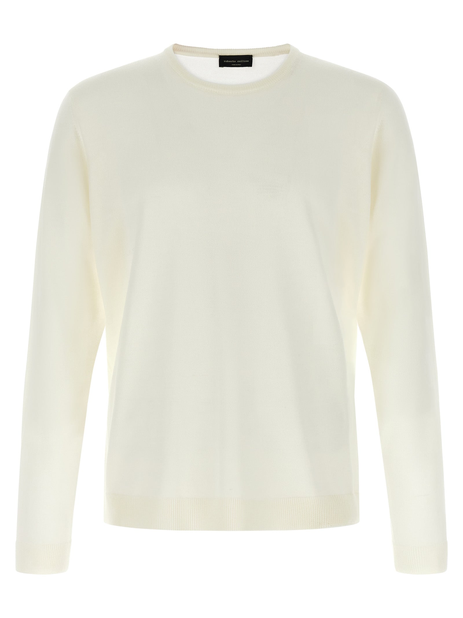 Roberto Collina Beige Merino Wool Cardigan