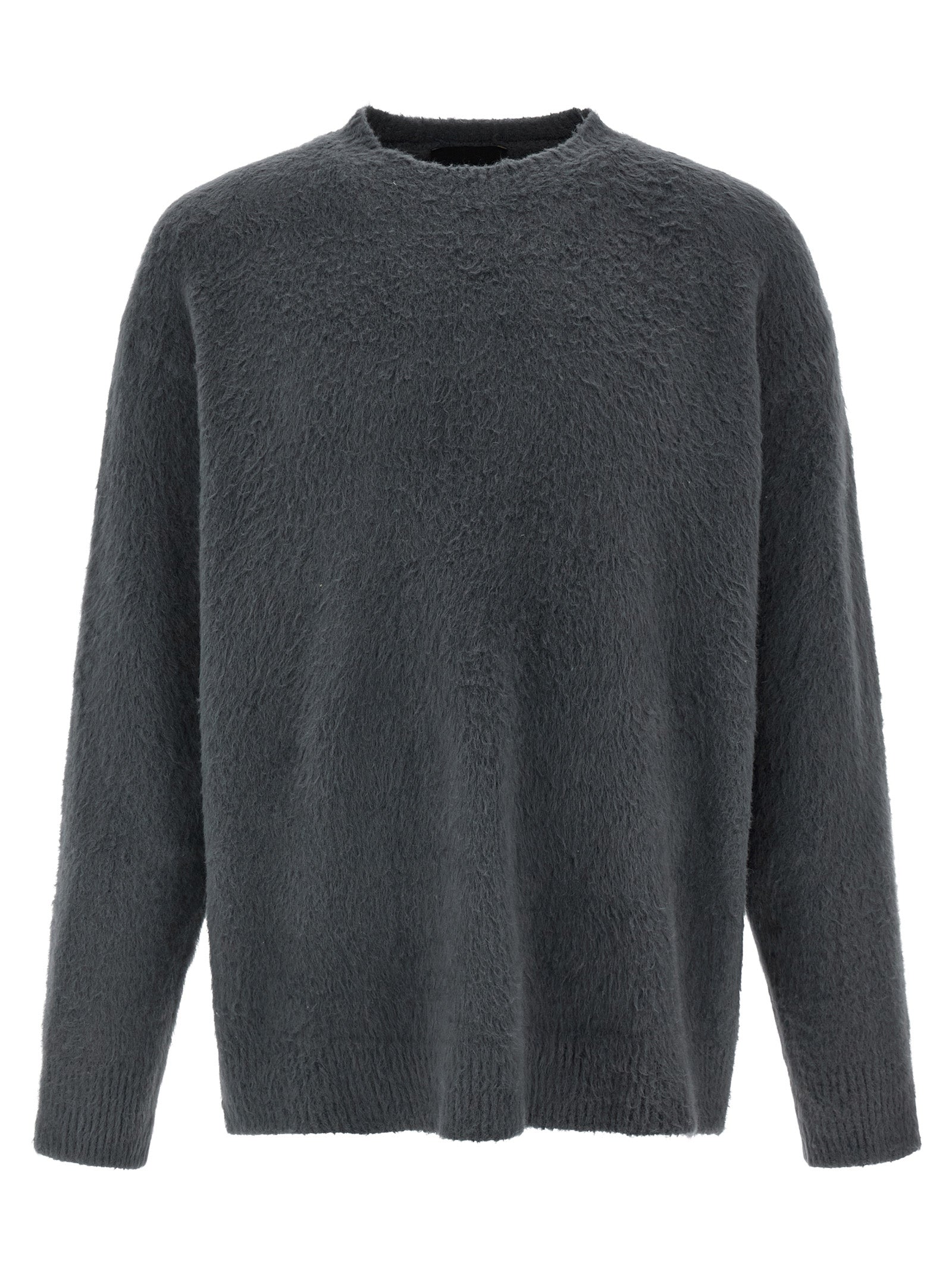 Roberto Collina Gray Cotton Cardigan