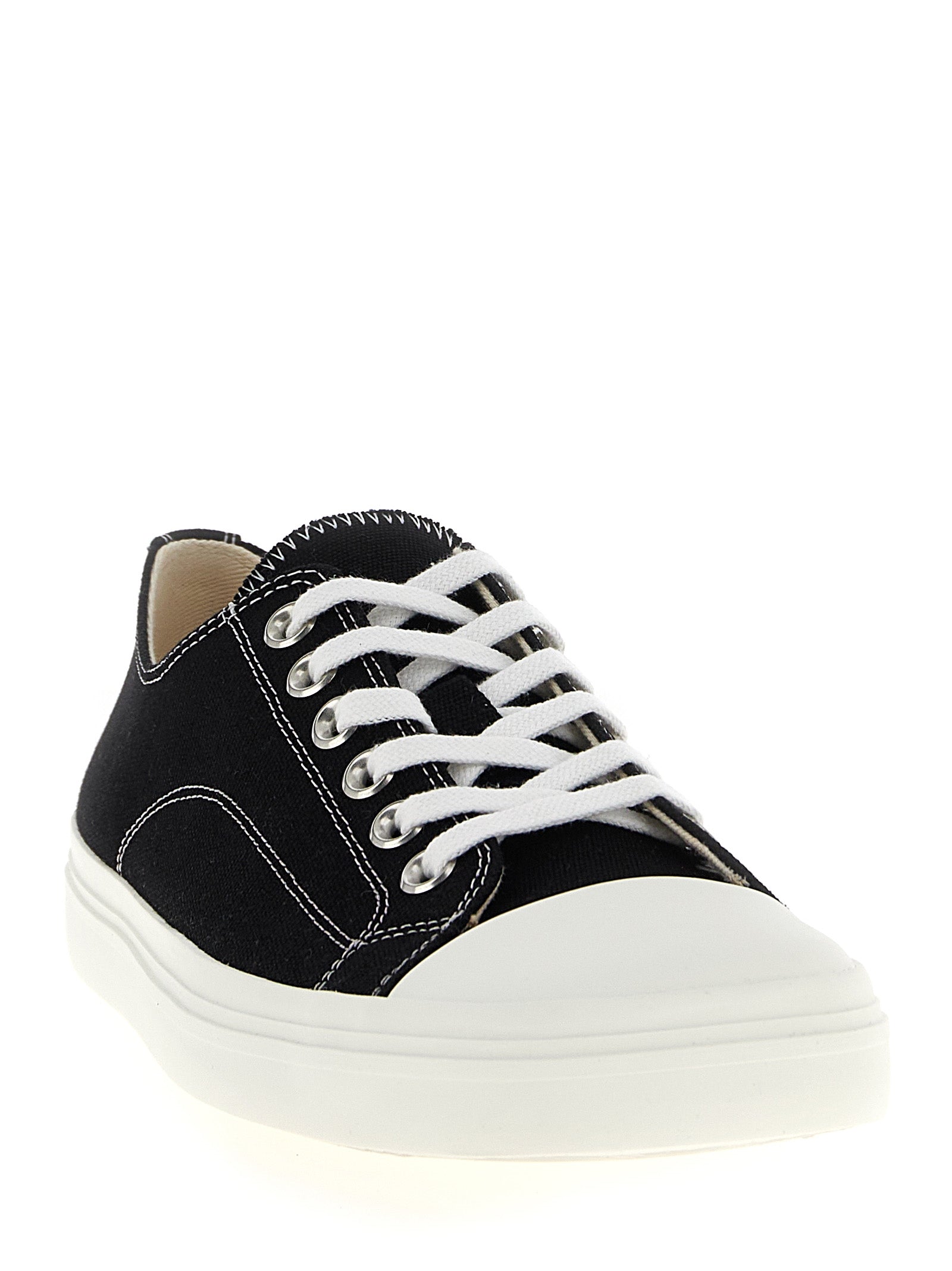 Moschino Bicolor Cotton Sneakers