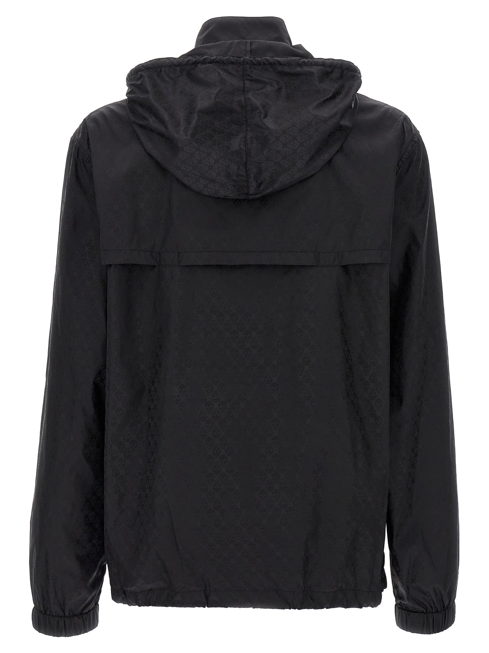 Alexander McQueen Black Polyamide Shell Jacket