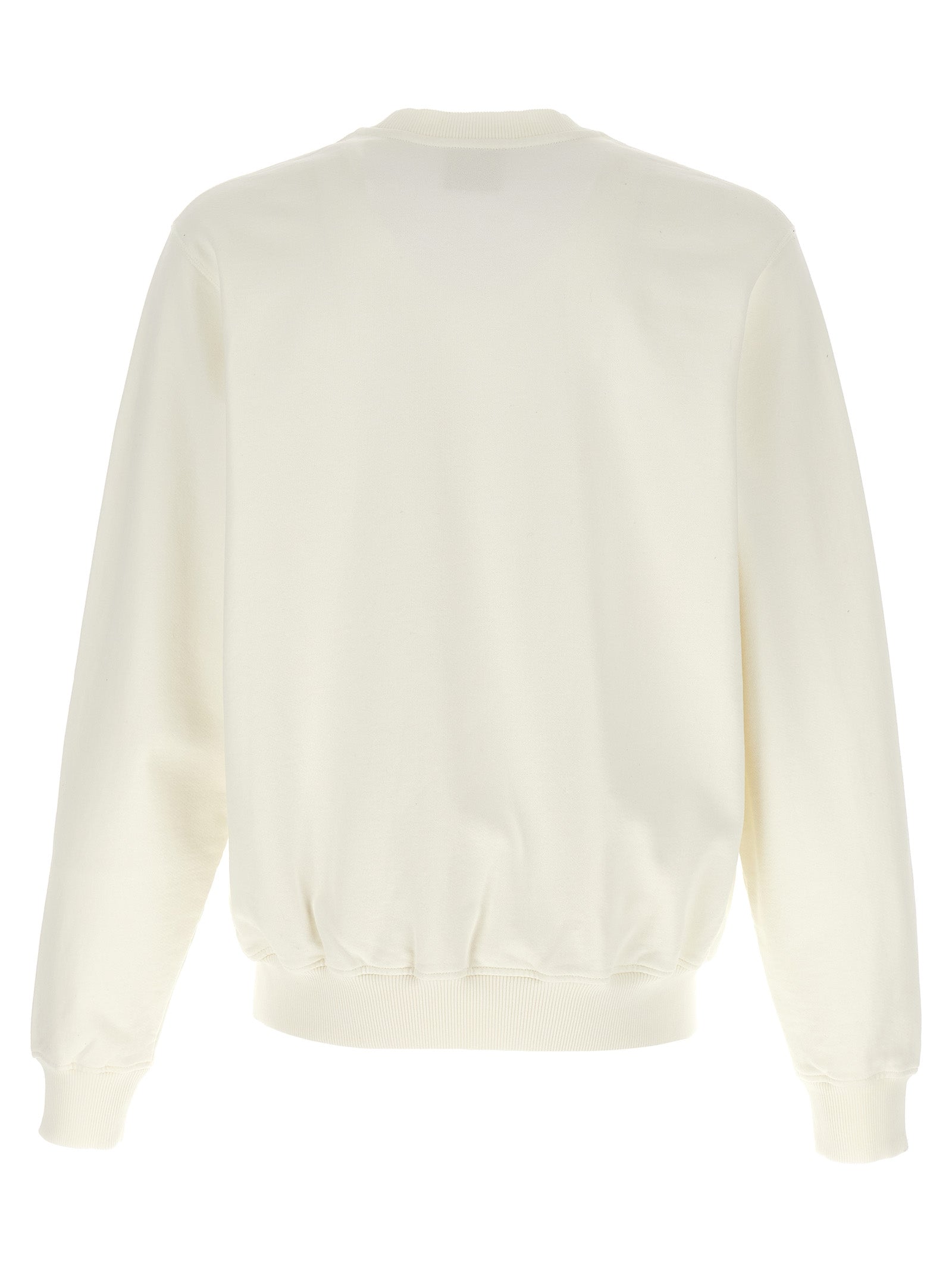 Casablanca White Cotton Sweatshirt