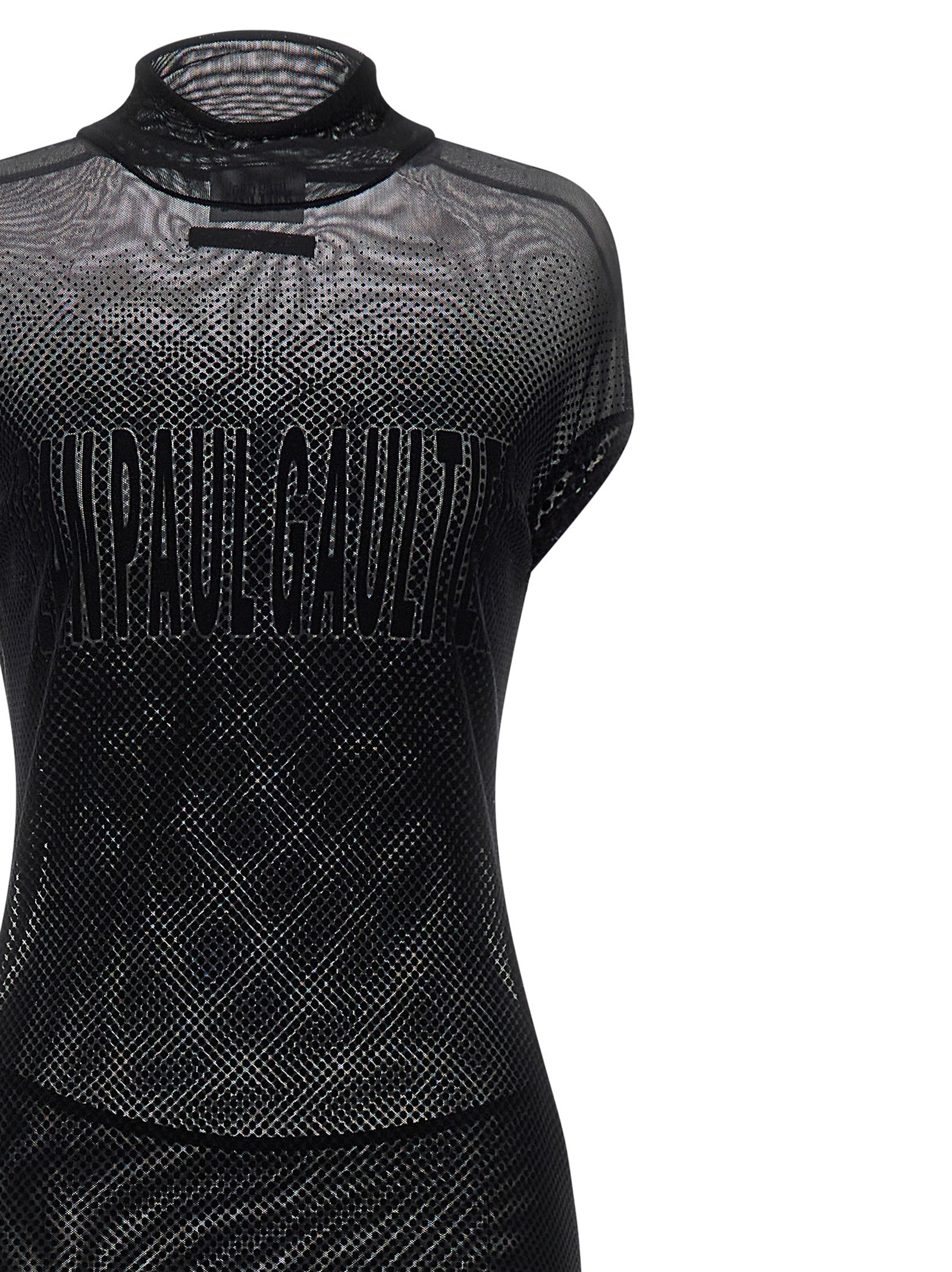 Jean Paul Gaultier Black Polyamide Long Dress