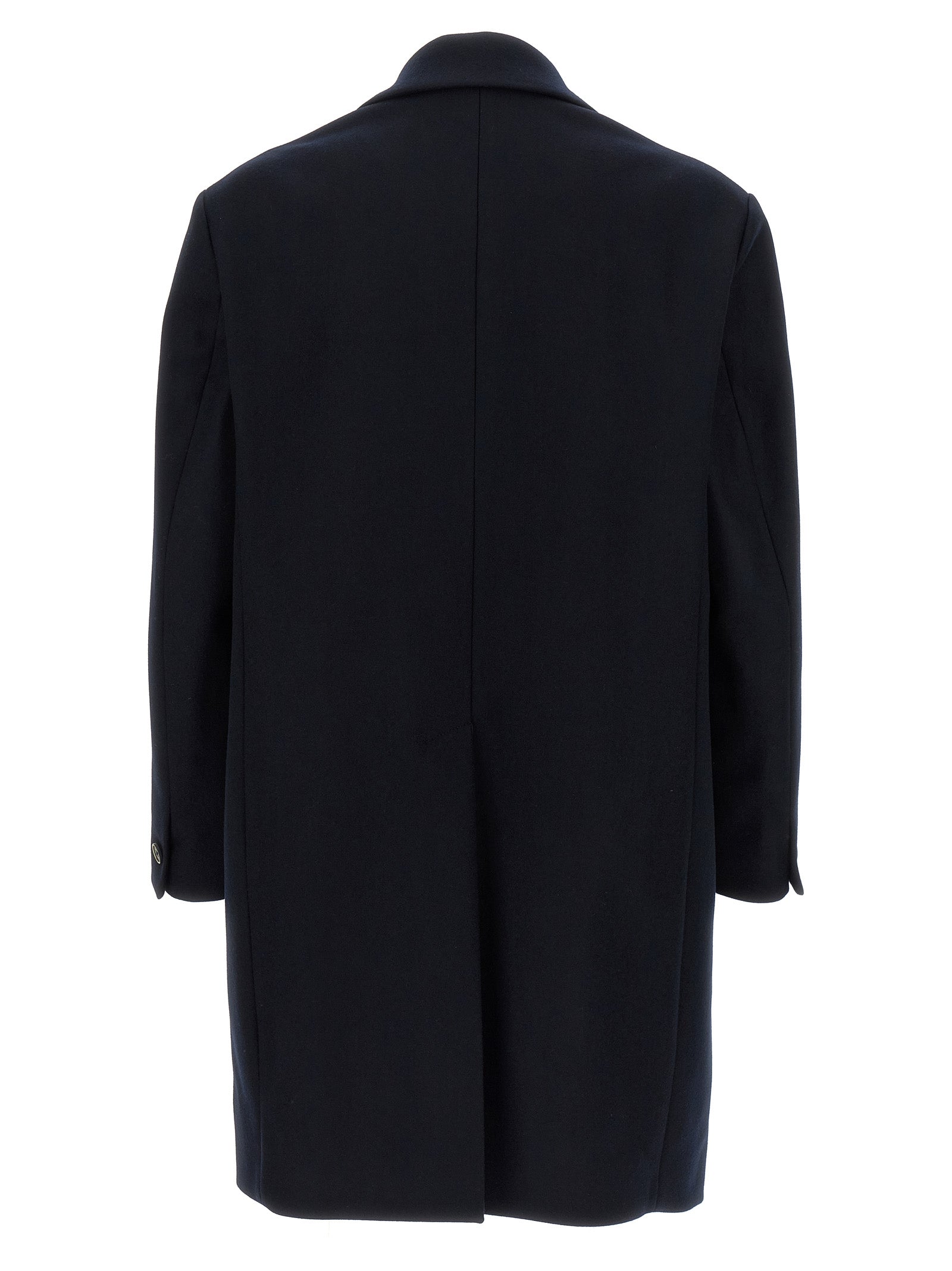 BARENA Blue Wool Coat