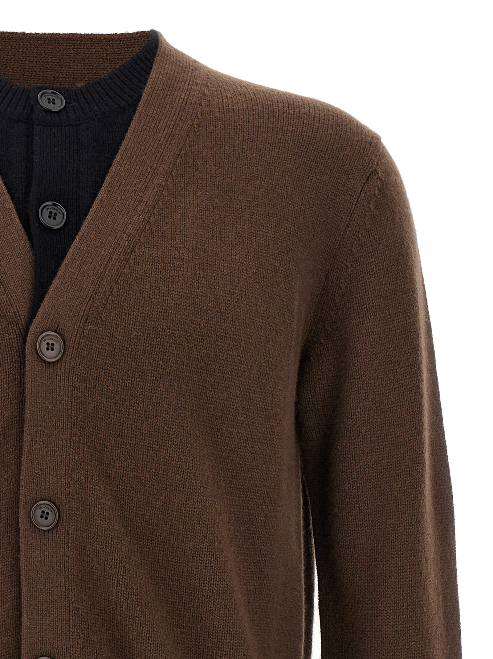 J.W.Anderson Brown Wool Cardigan