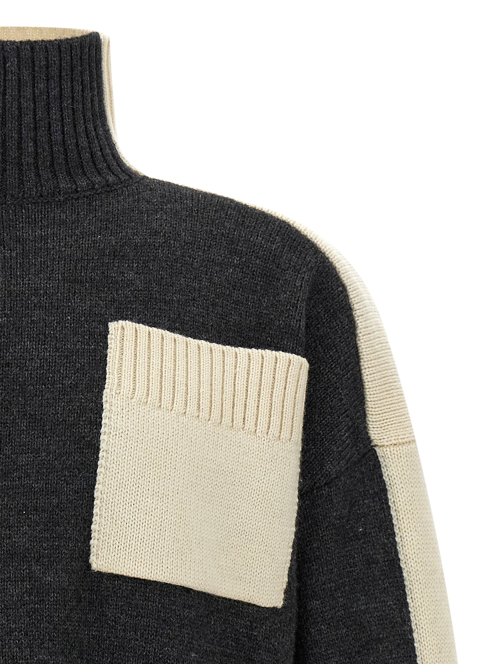 J.W.Anderson Gray Elastane Cardigan