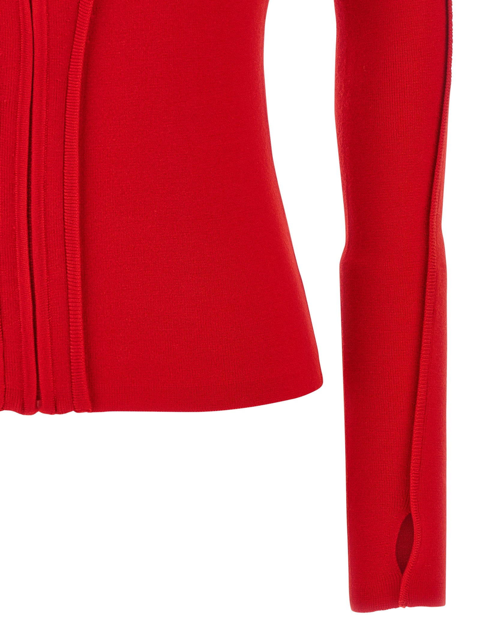 Victoria Beckham Multicolor Wool Cardigan