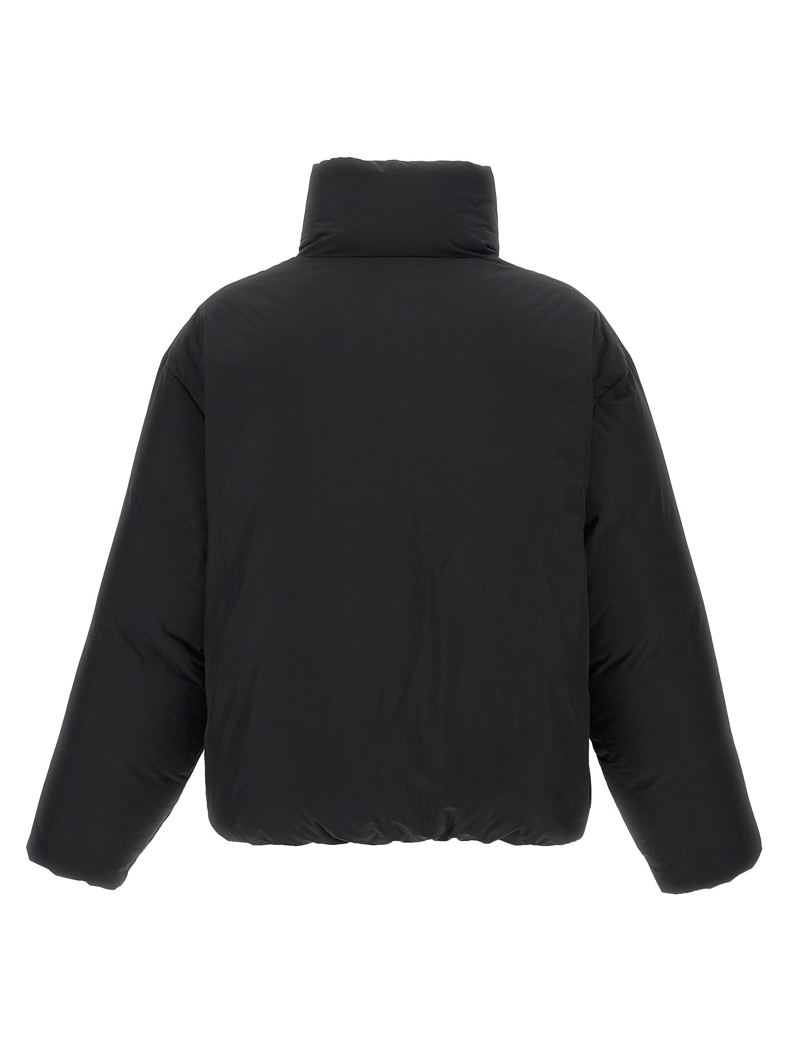 Dsquared² Black Polyester Full-Length Jacket