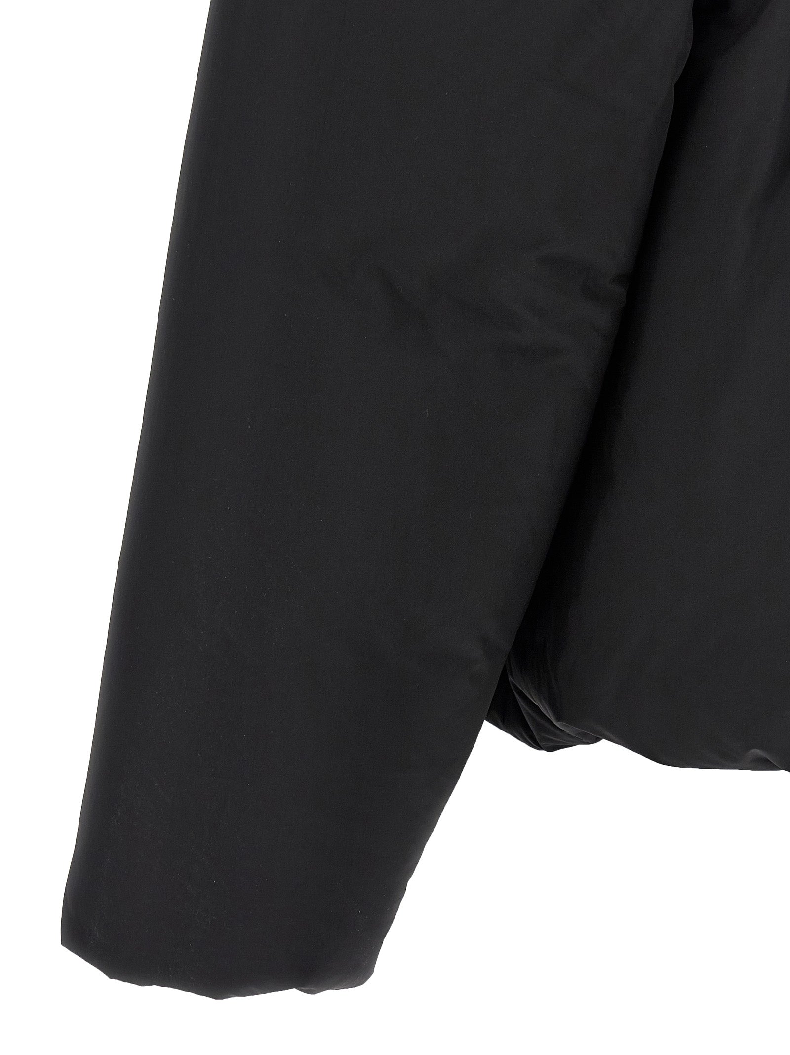 Dsquared² Black Polyester Full-Length Jacket