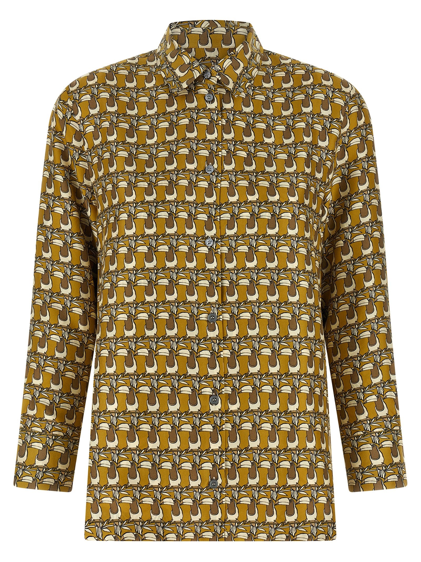 Max Mara Multicolor Silk Blouse