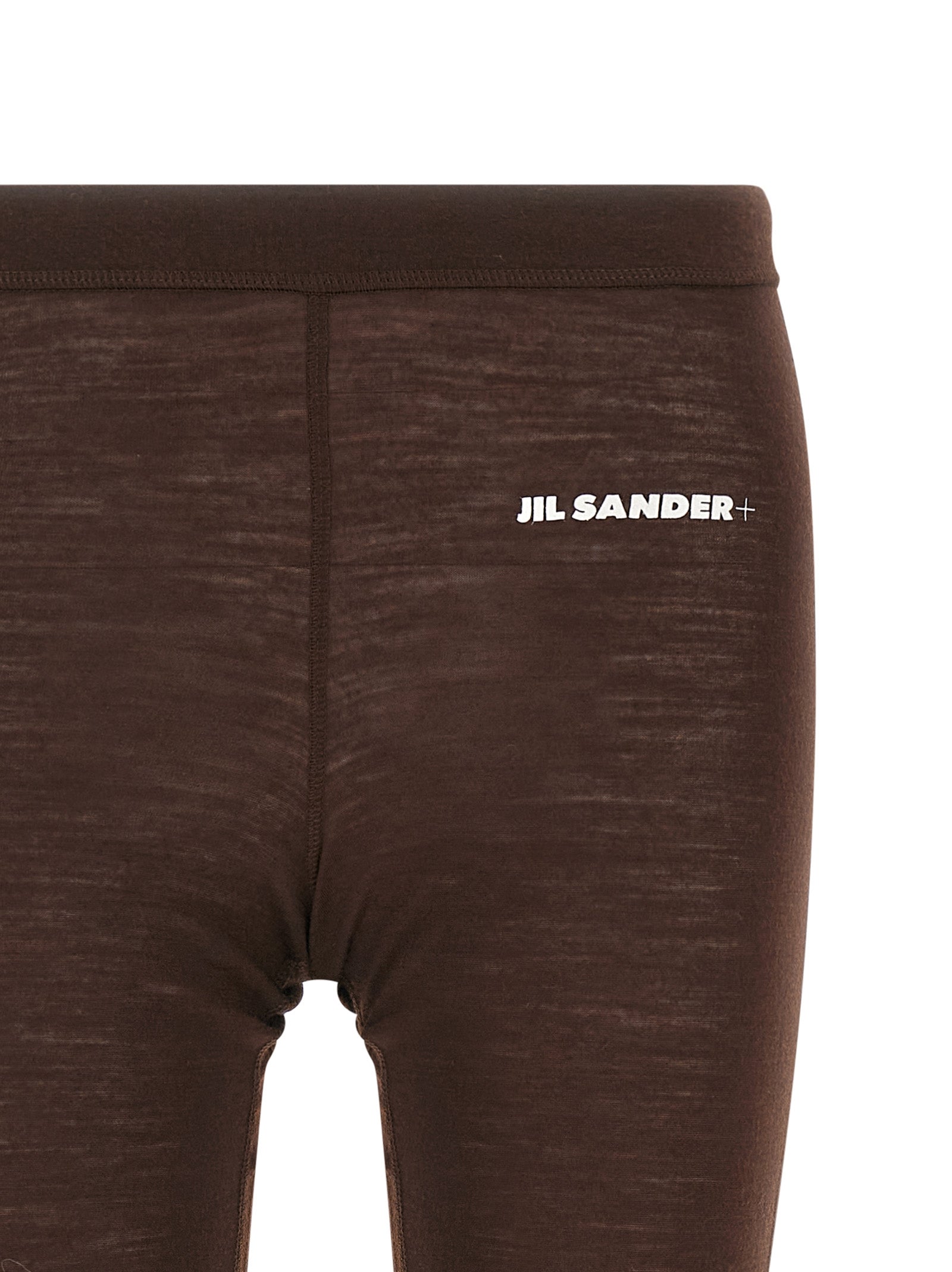 Jil Sander Bordeaux Polyester Leggings