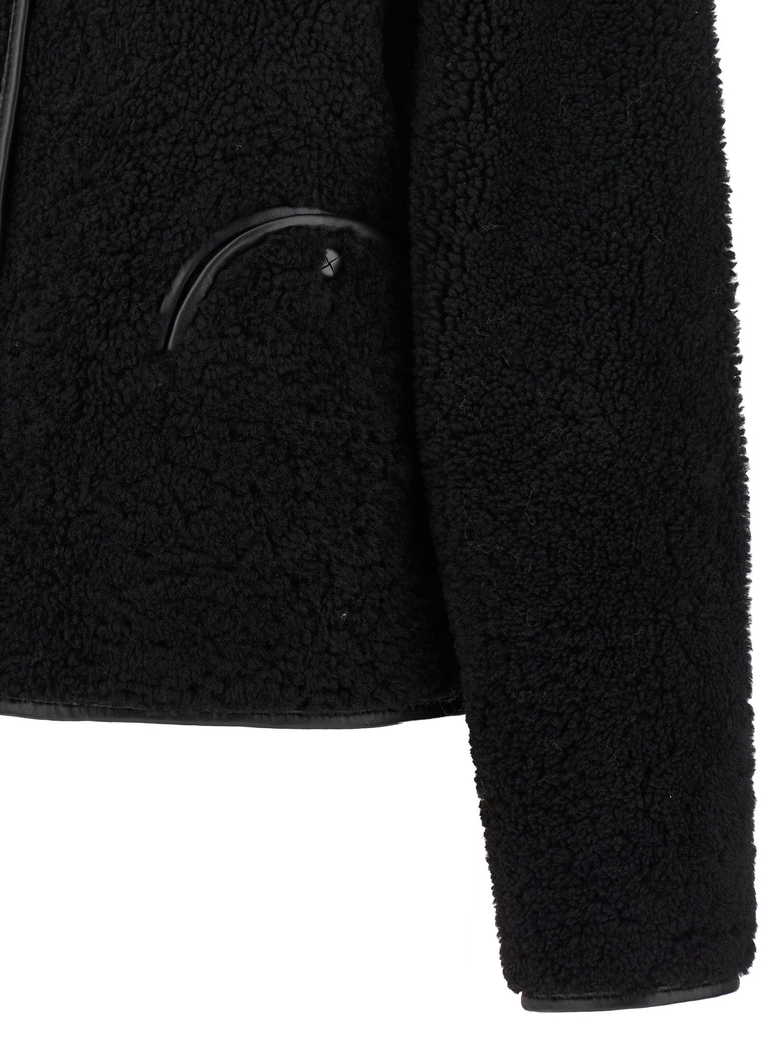 Blazé Milano Black Lamb Leather Shell Jacket