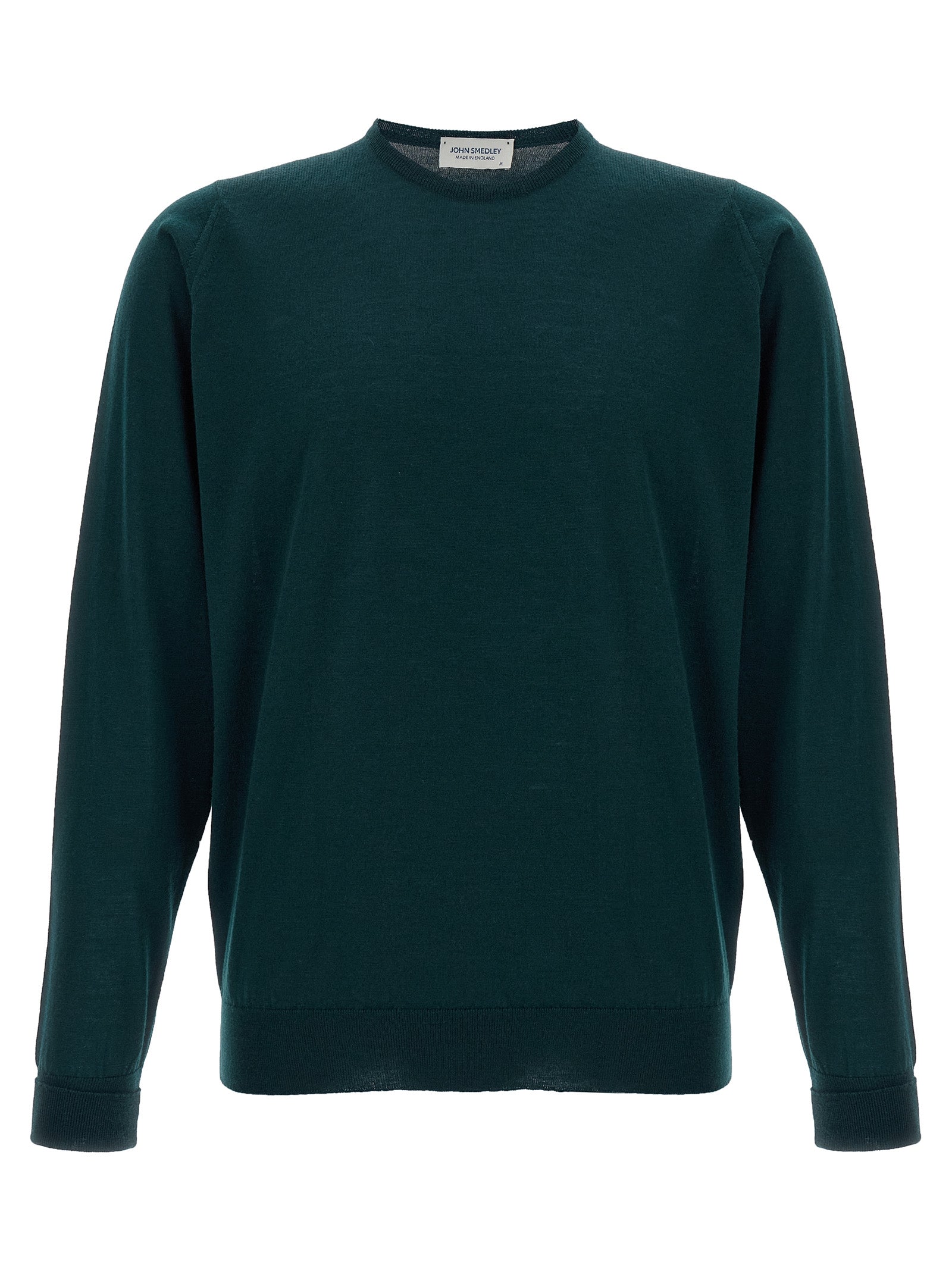 JOHN SMEDLEY Bicolor Merino Wool Cardigan