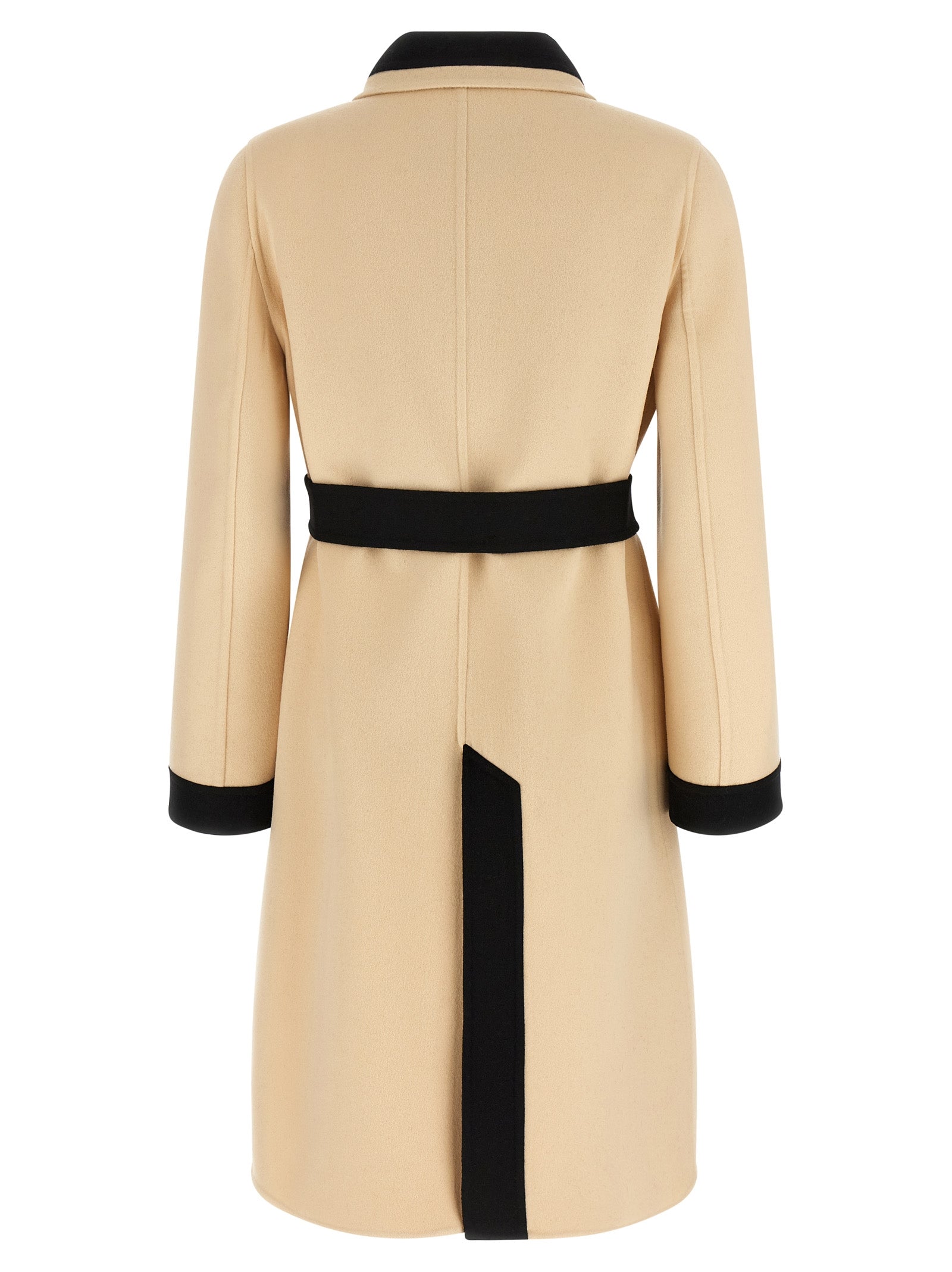 Valentino Garavani Beige Virgin Wool Coat
