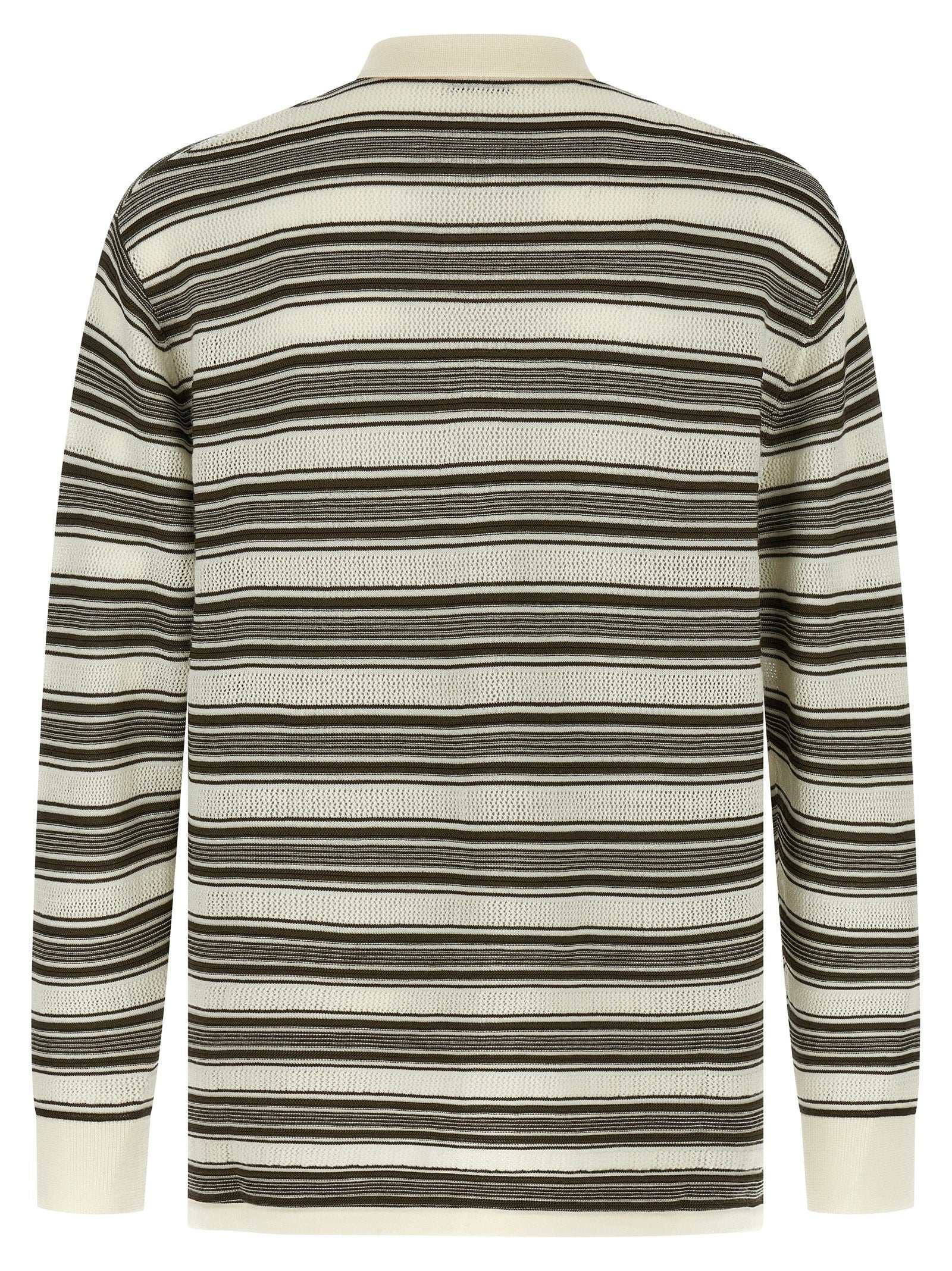 WALES BONNER Multicolor Wool Polo Shirt