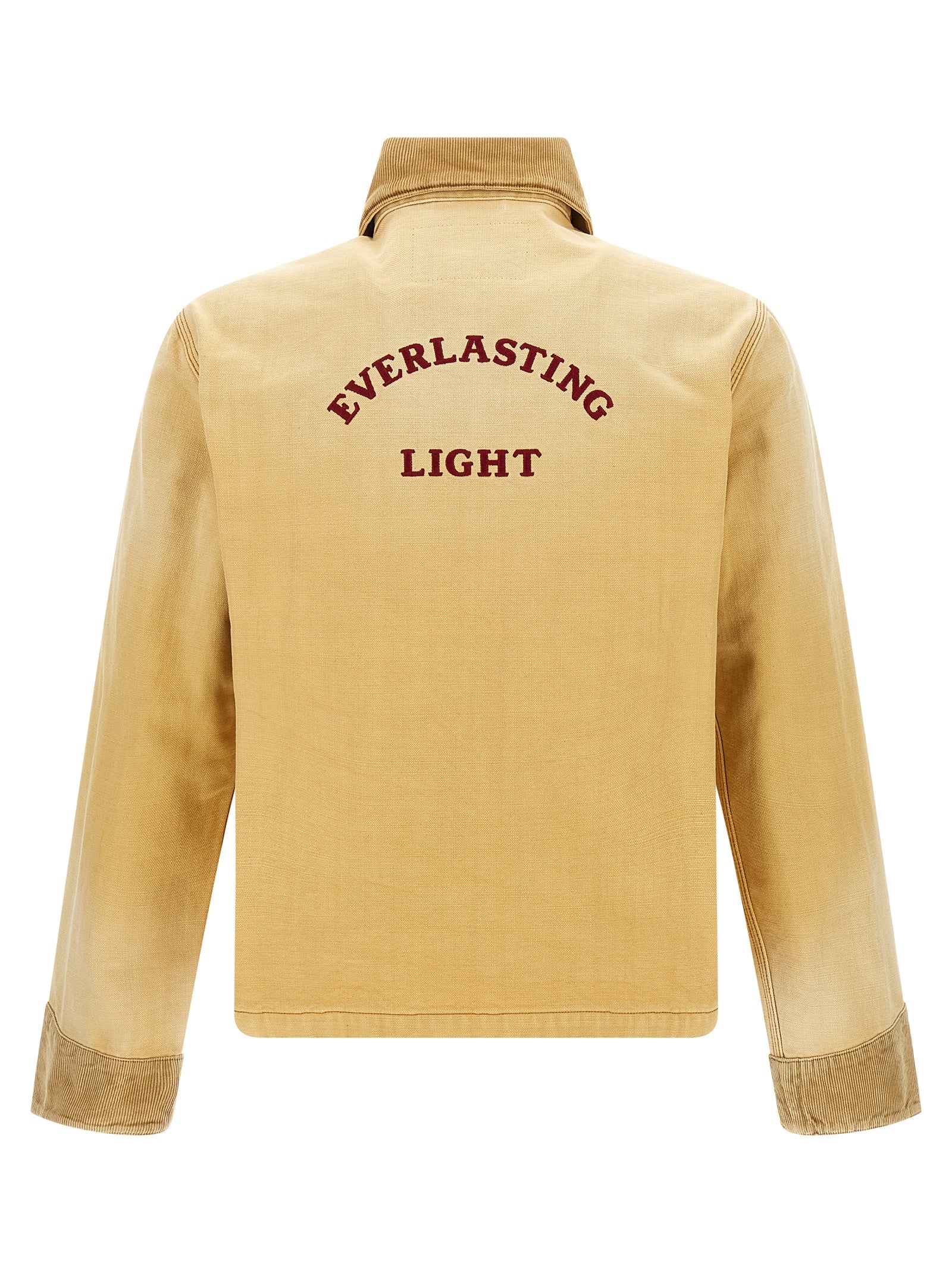 WALES BONNER Beige Cotton Denim Jacket