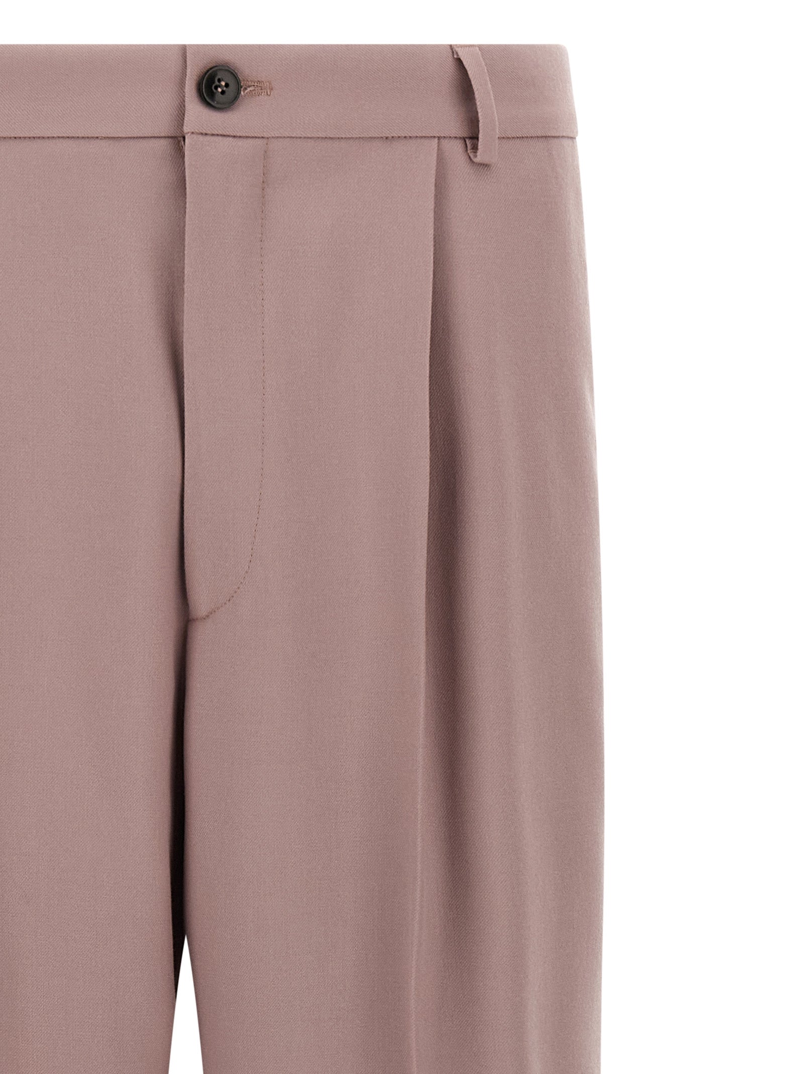 Dries Van Noten Multicolor Wool Dress Pants
