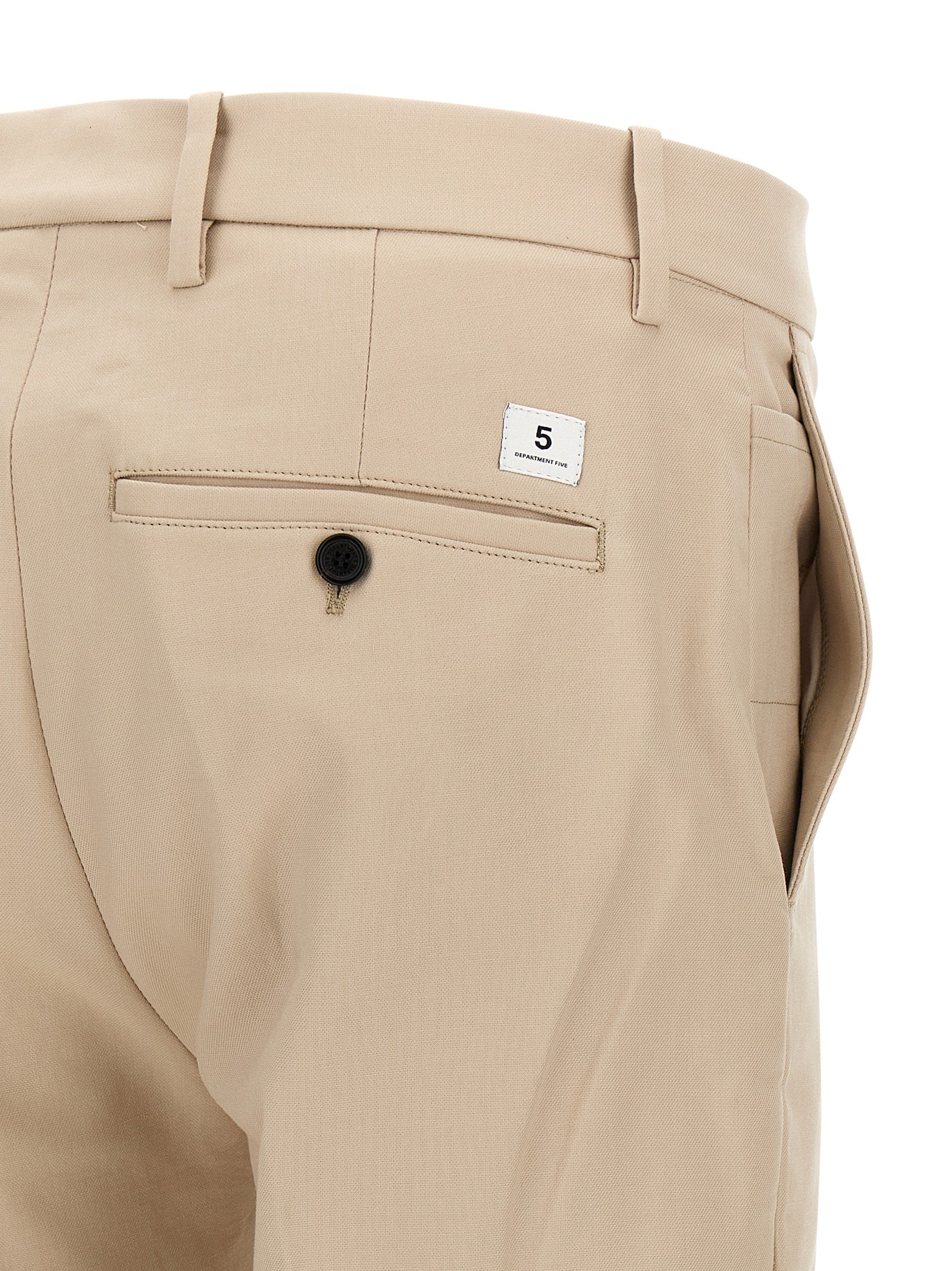 Department 5 Beige Cotton Chino Pants