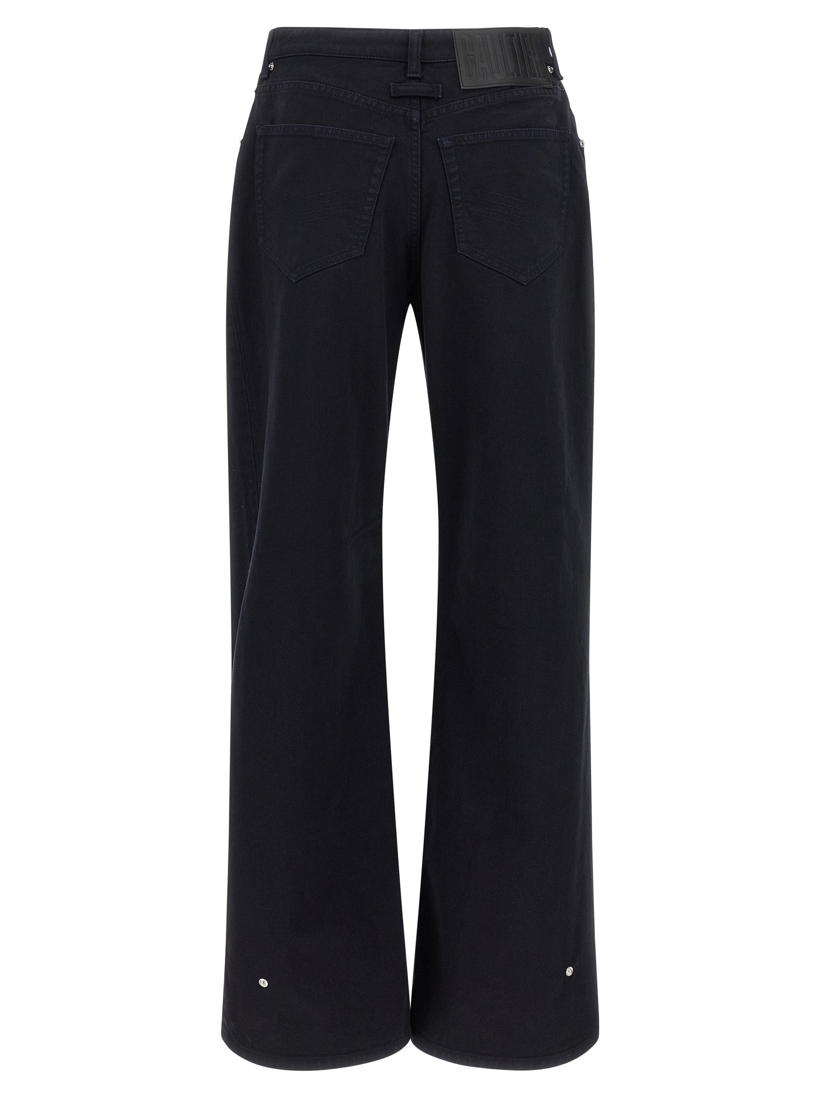 Jean Paul Gaultier Blue Cotton Jeans Denim