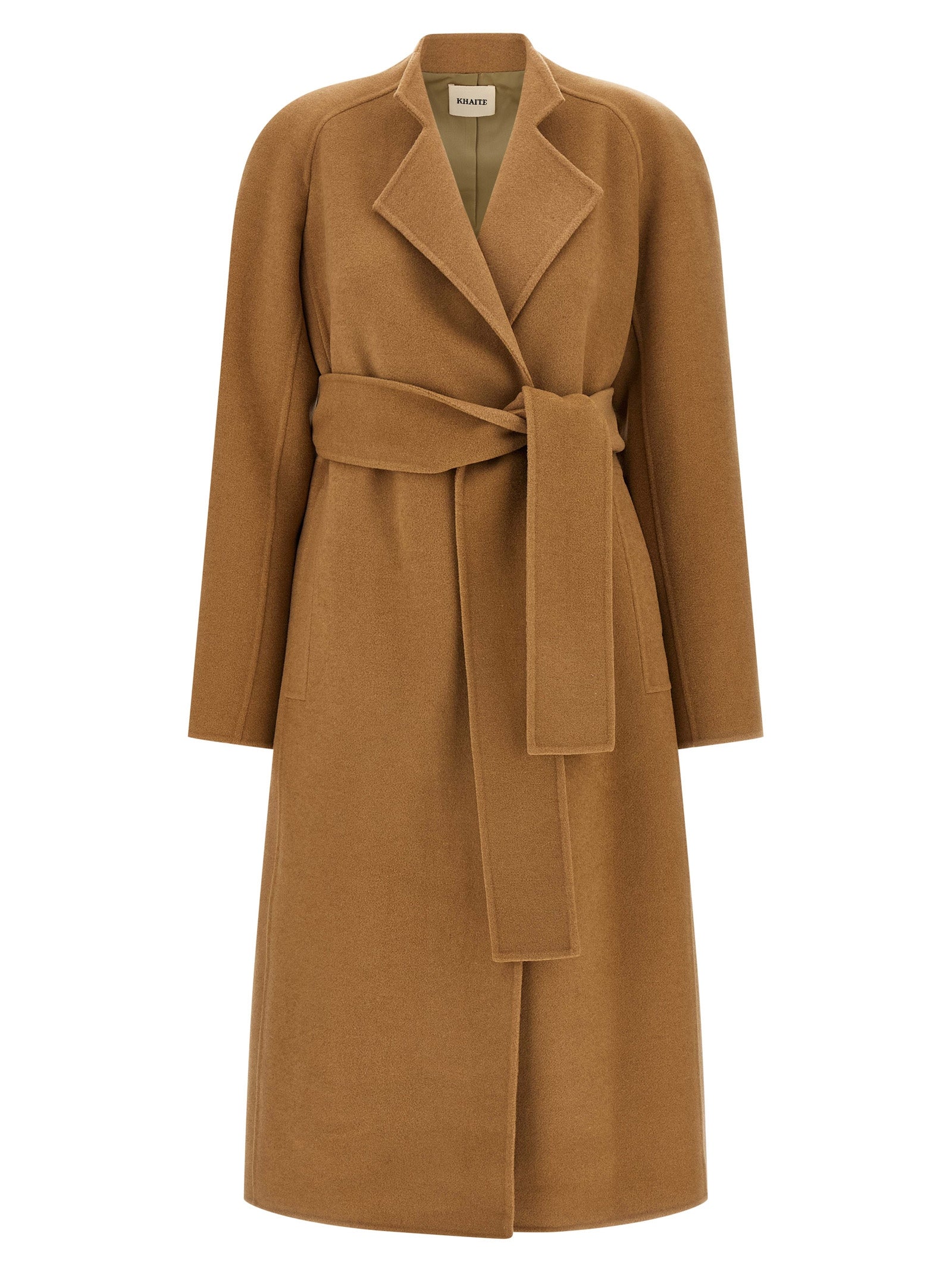 Khaite Brown Wool Coat