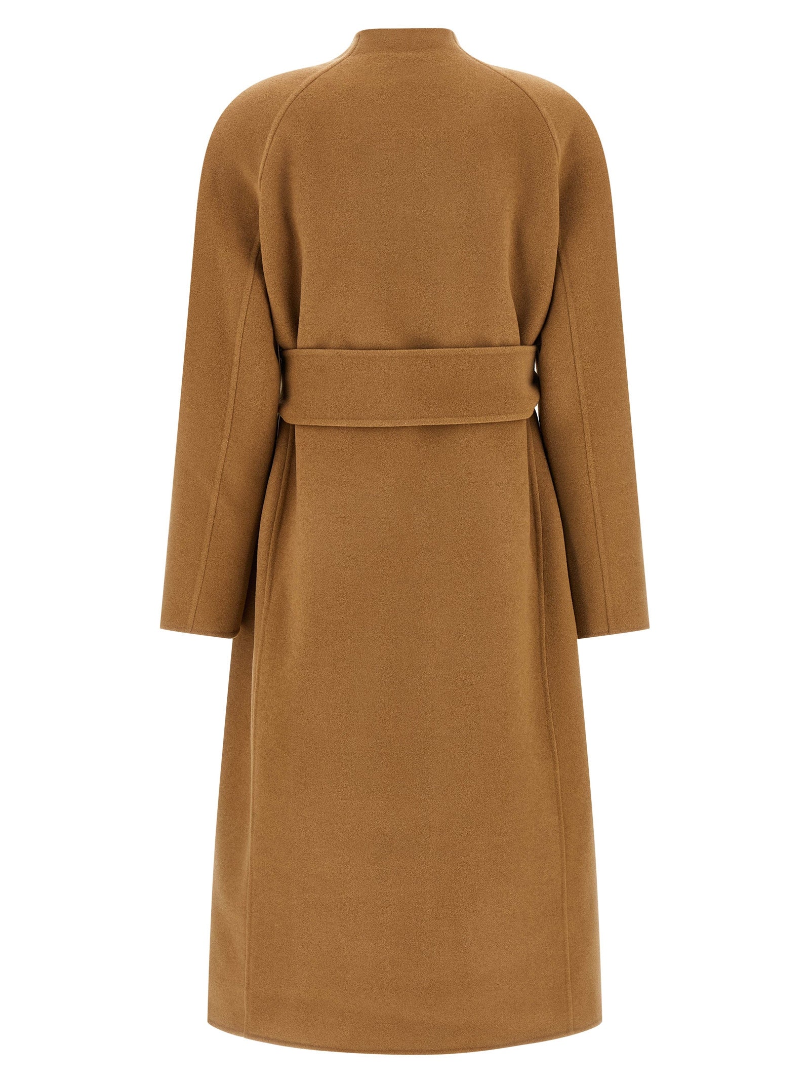 Khaite Brown Wool Coat
