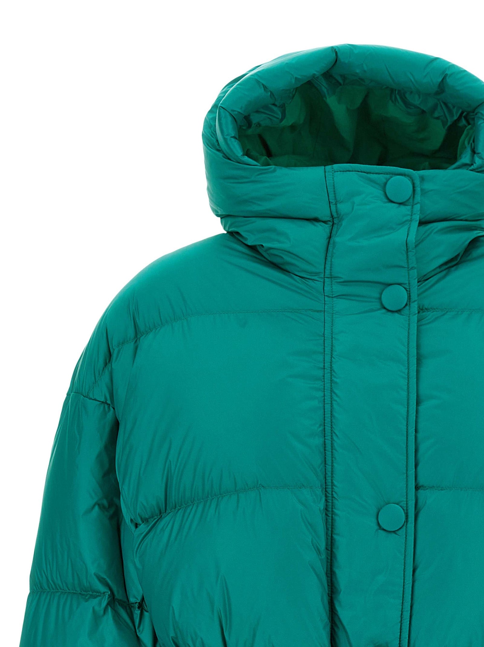 IENKI IENKI Bicolor Nylon Full-Length Jacket