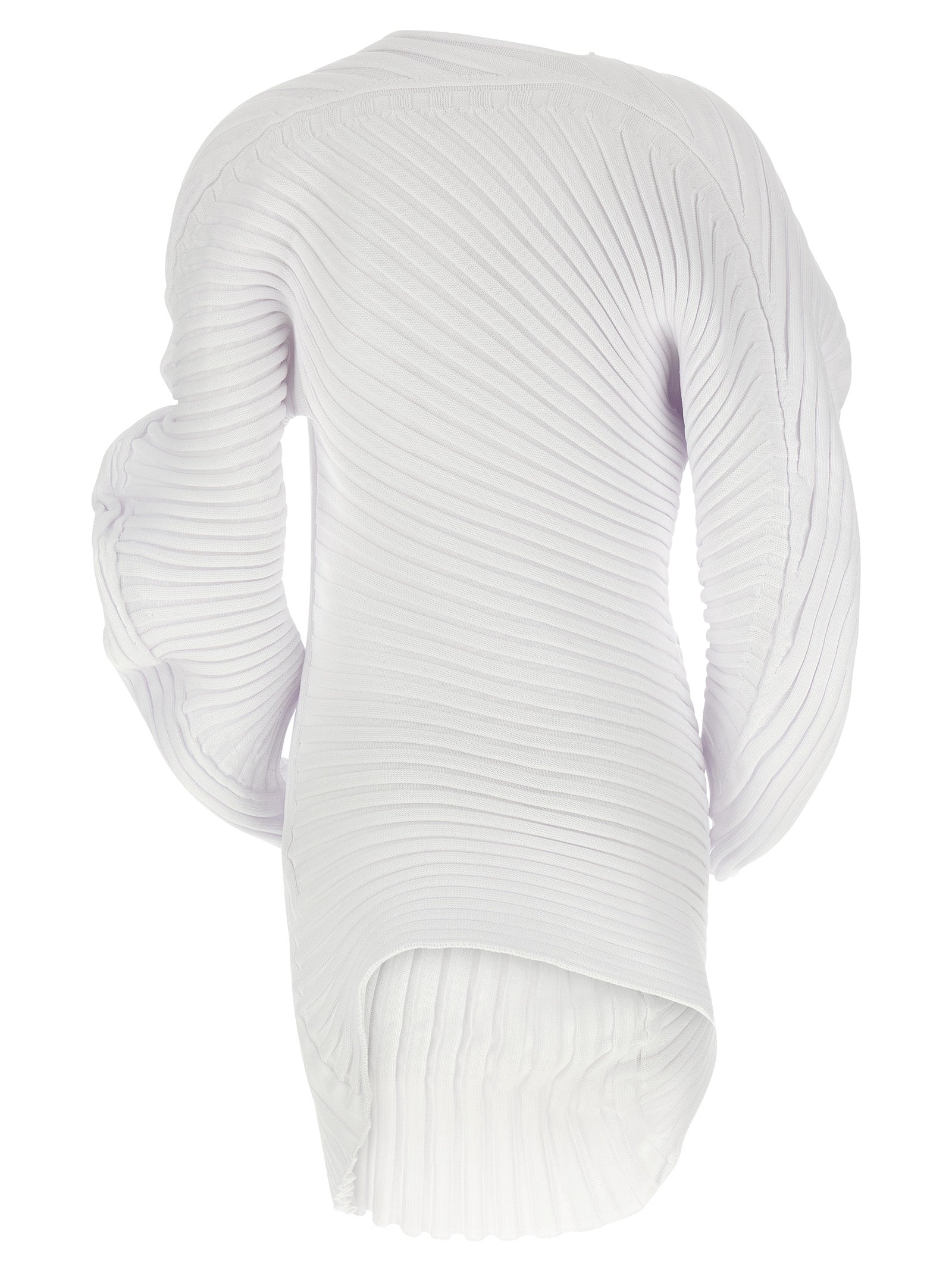 Issey Miyake White Polyester Casual Dress