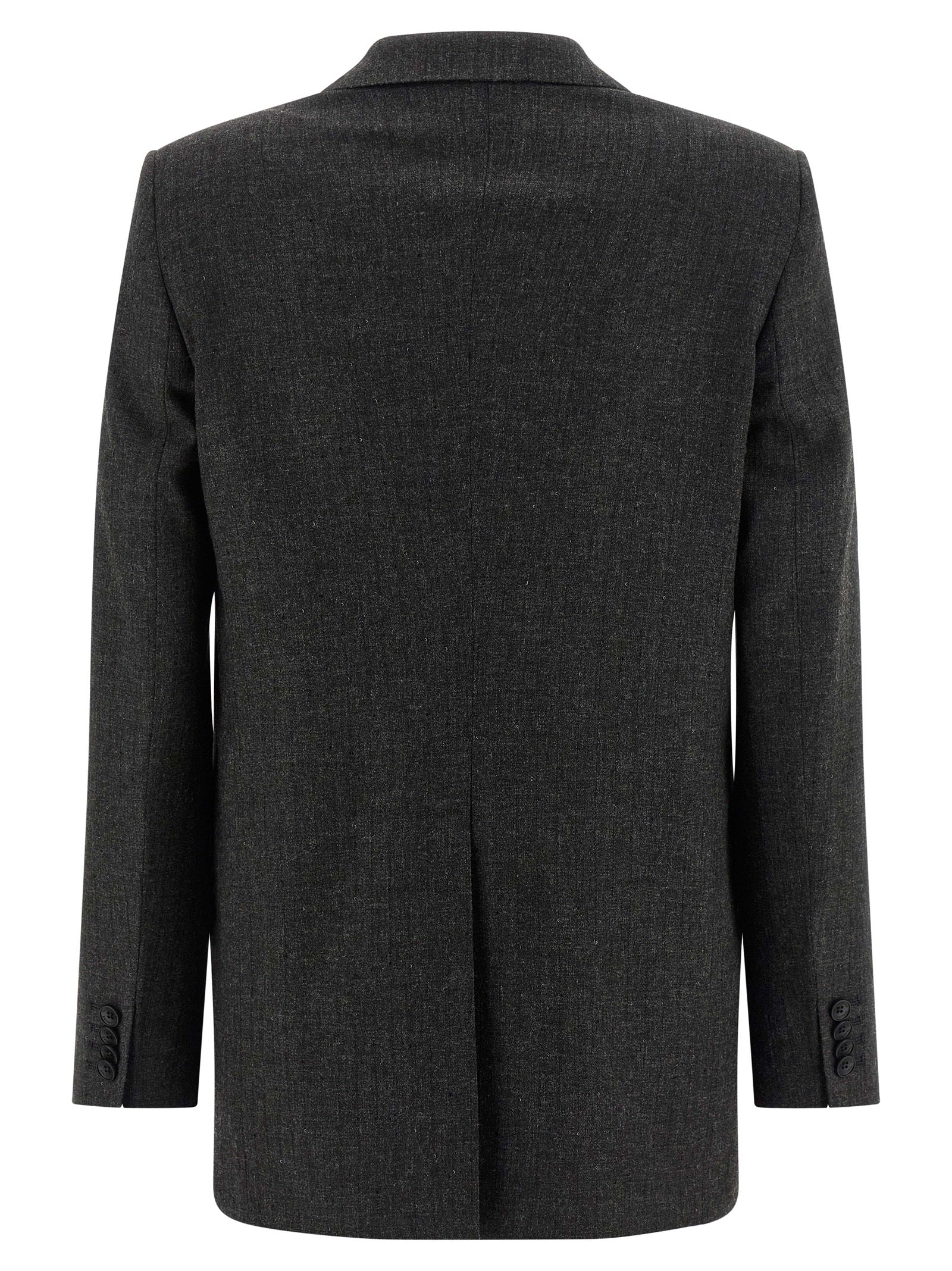 Tagliatore Gray Viscose Two-Piece Suit