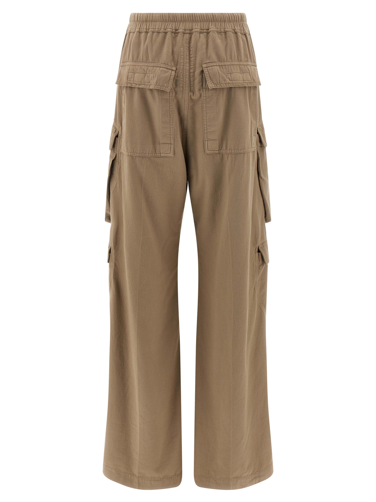 DRKSHDW Beige Cotton Cargo Pants