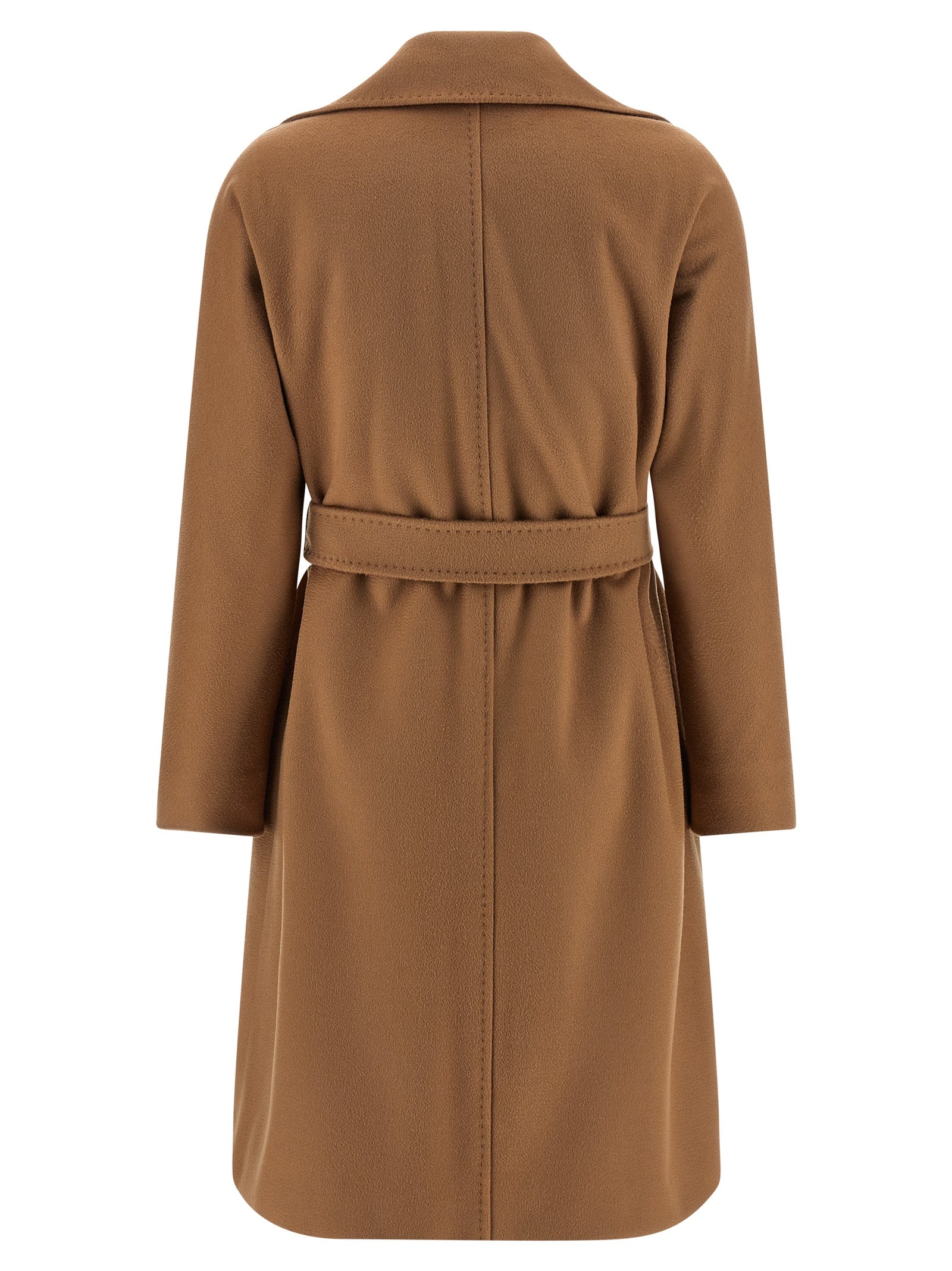 Max Mara Brown Virgin Wool Coat