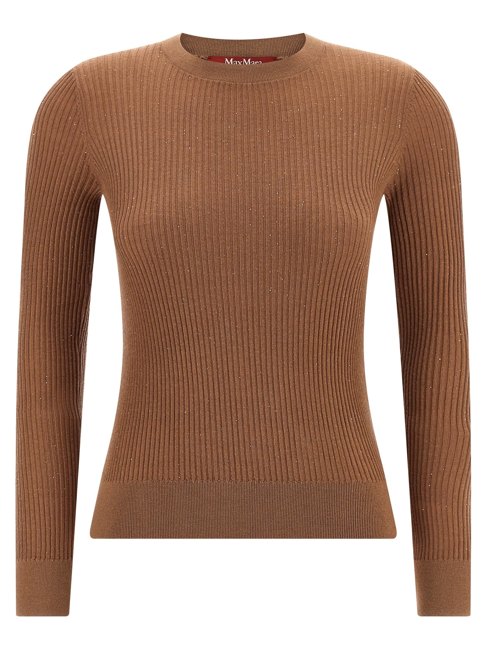 Max Mara Beige Silk Cardigan