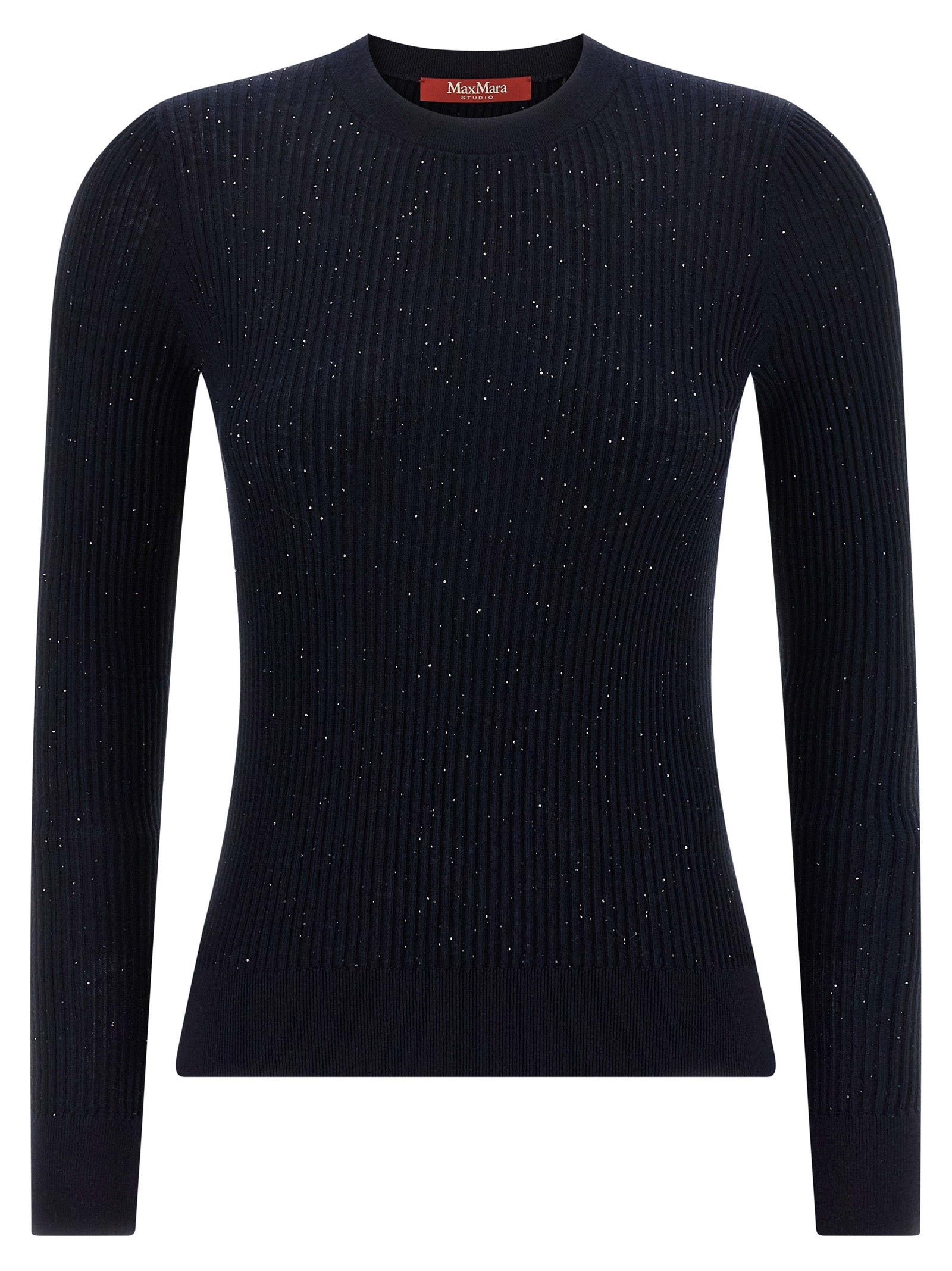 Max Mara Blue Silk Cardigan
