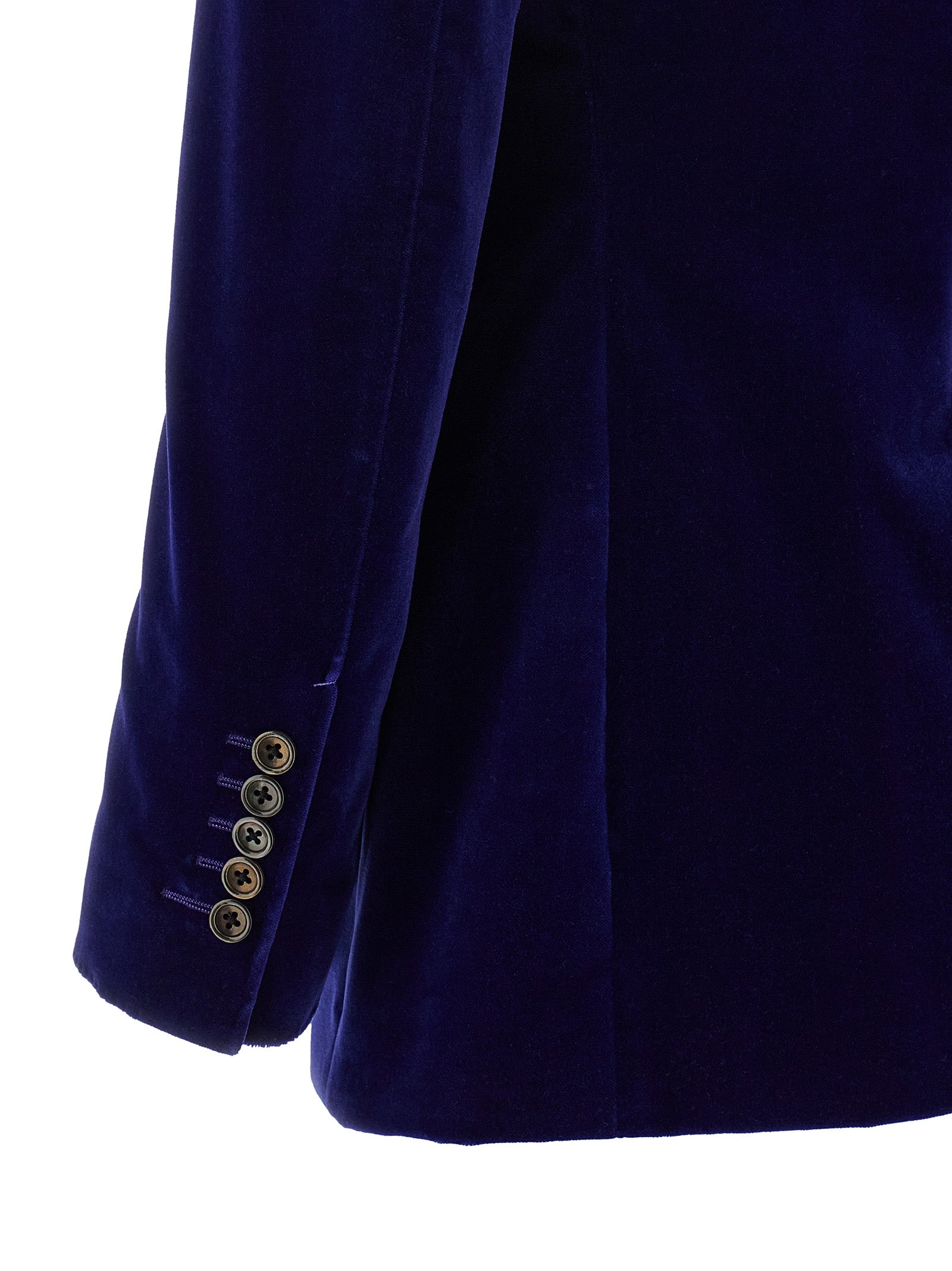 Tom Ford Blue Cotton Blazer