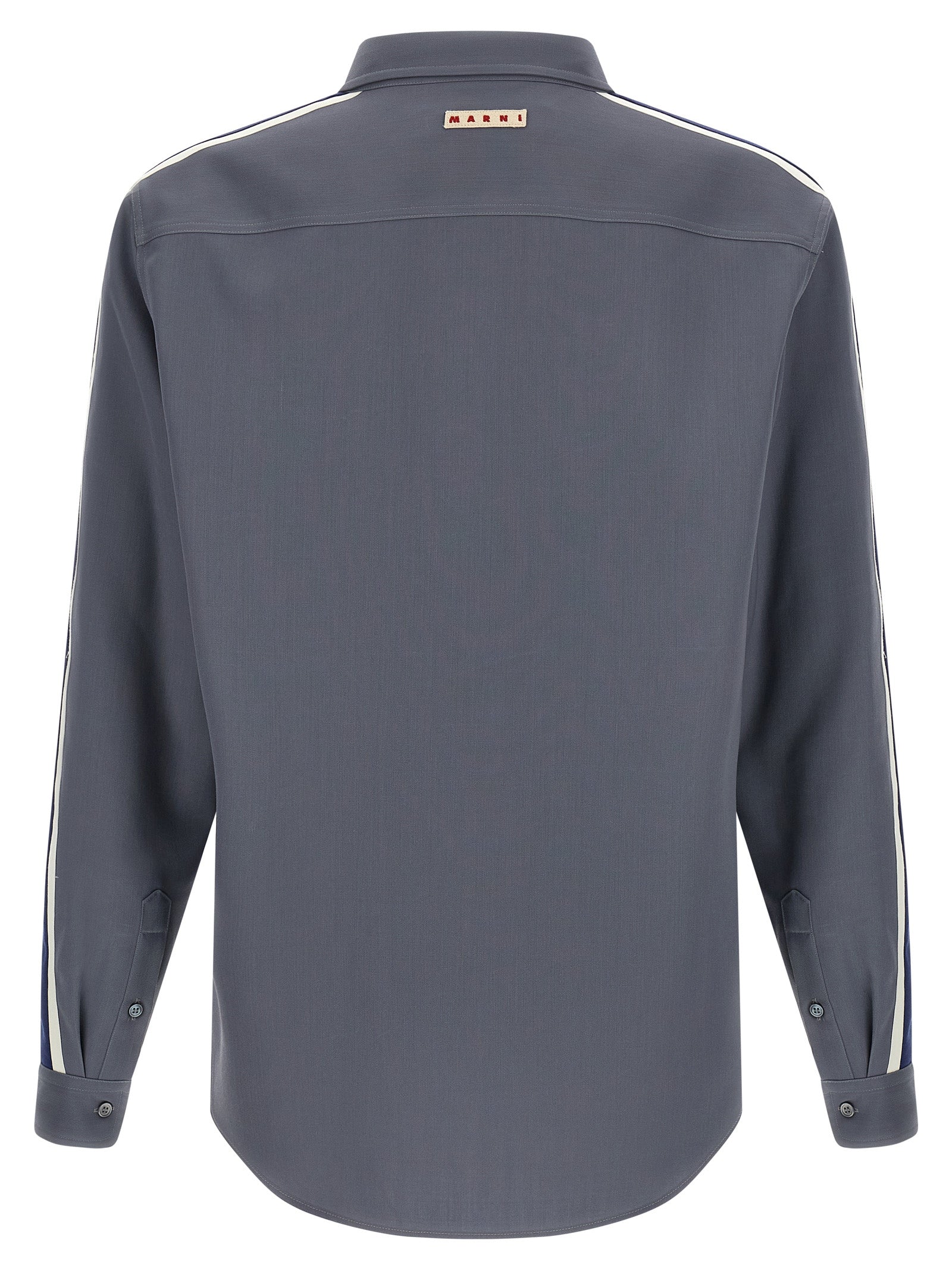 Marni Gray Virgin Wool Blouse