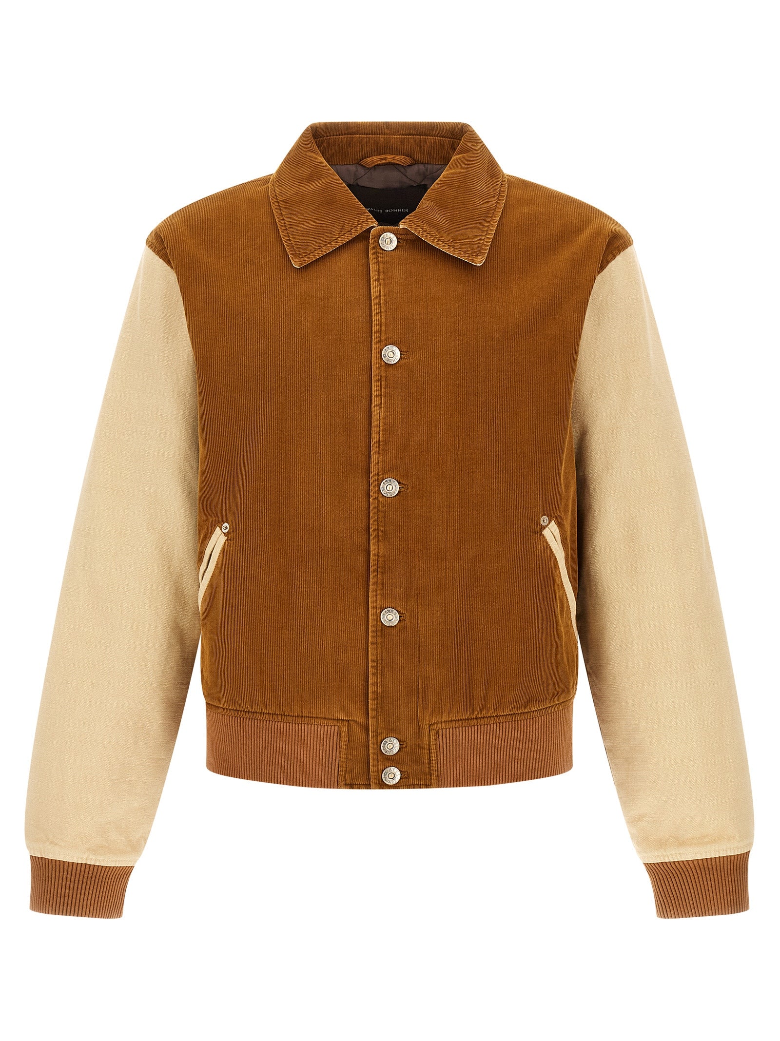 WALES BONNER Brown Cotton Bomber