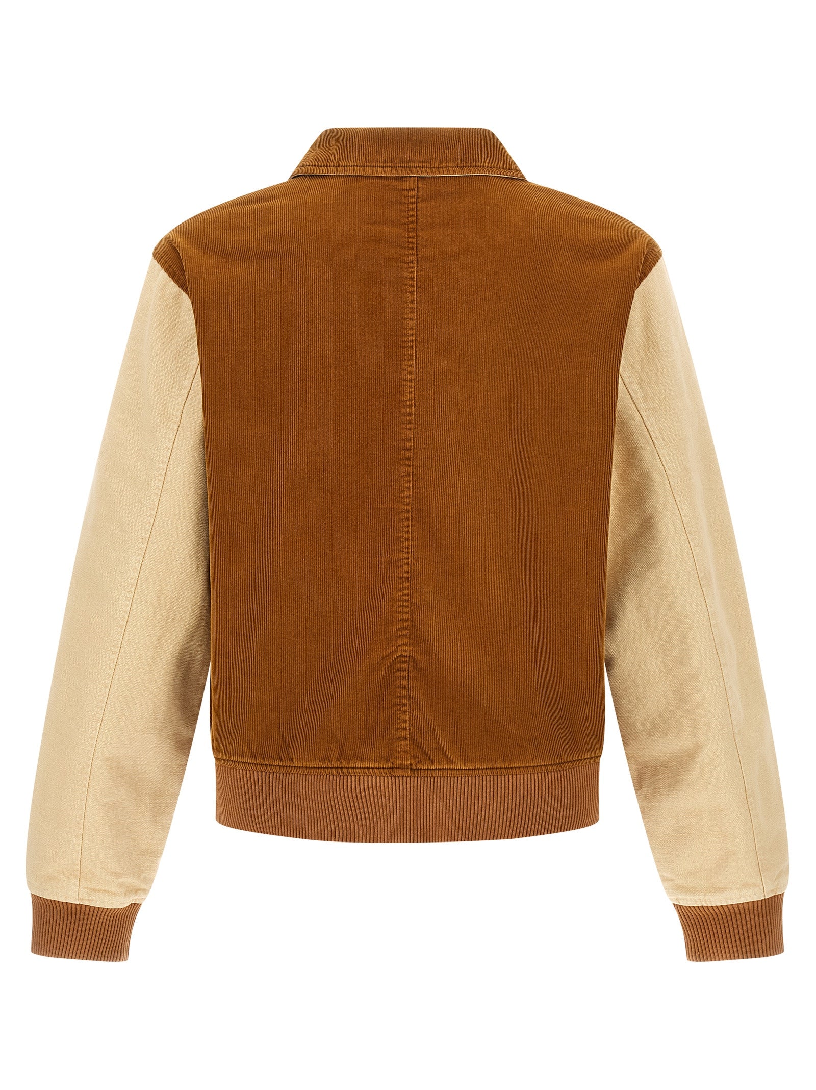 WALES BONNER Brown Cotton Bomber