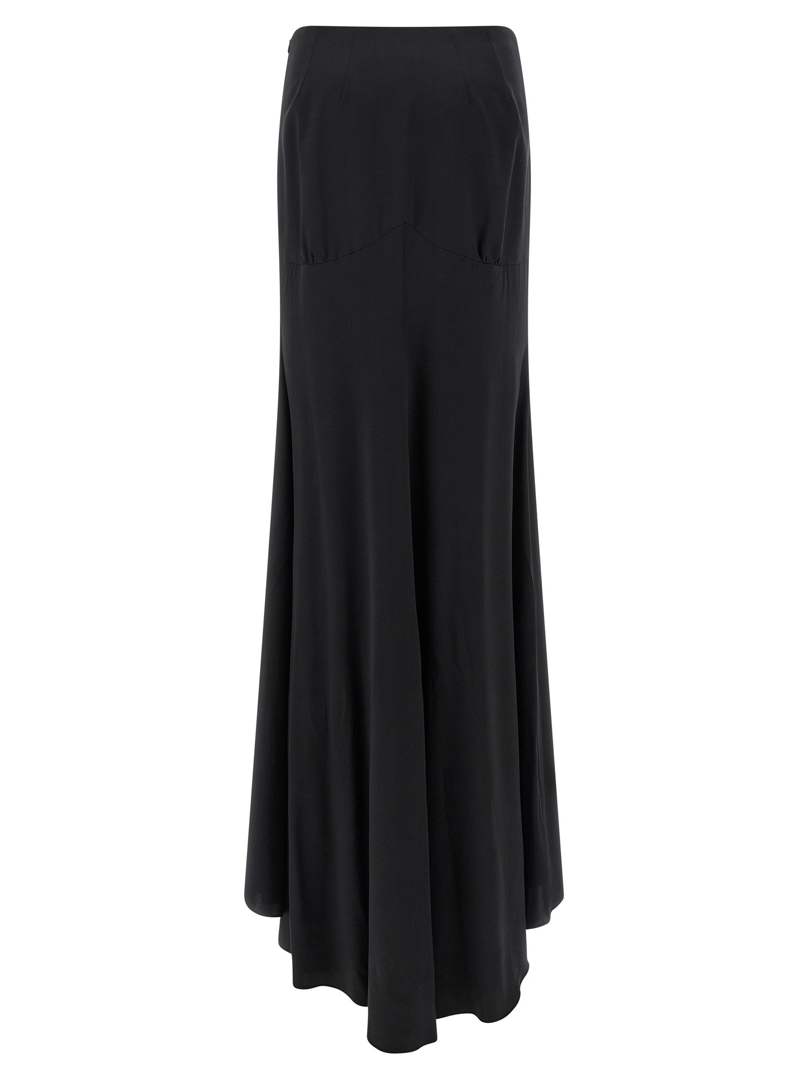 Armarium Black Silk Mini Skirt