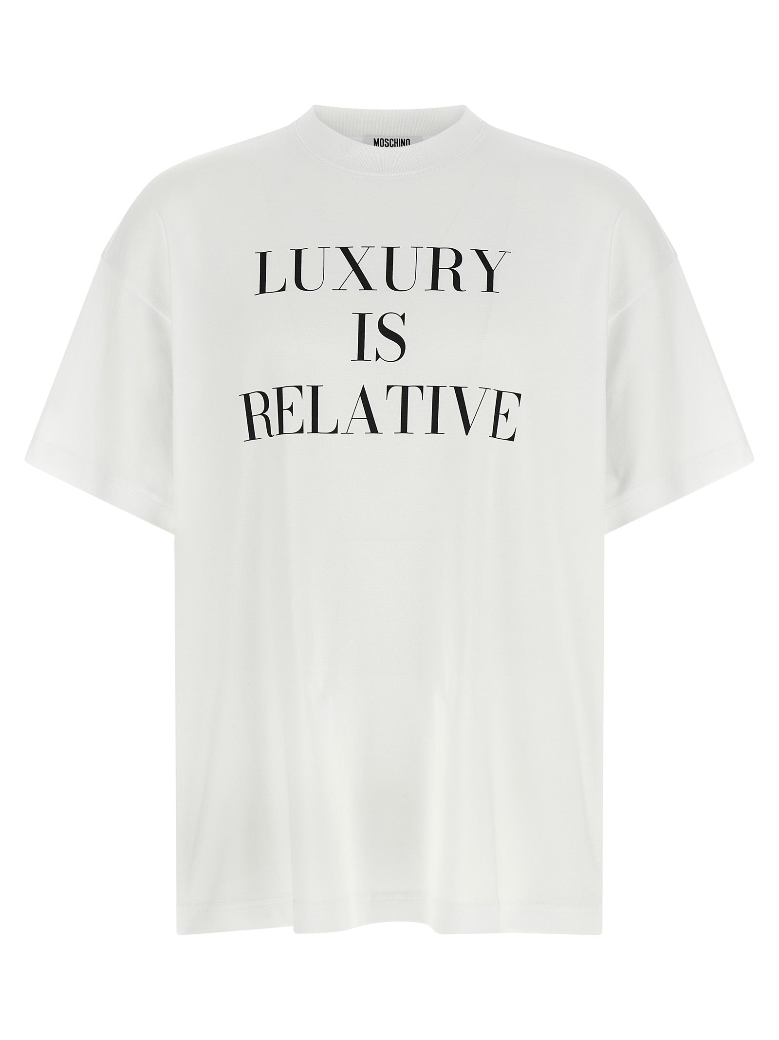 Moschino White Cotton T-Shirt