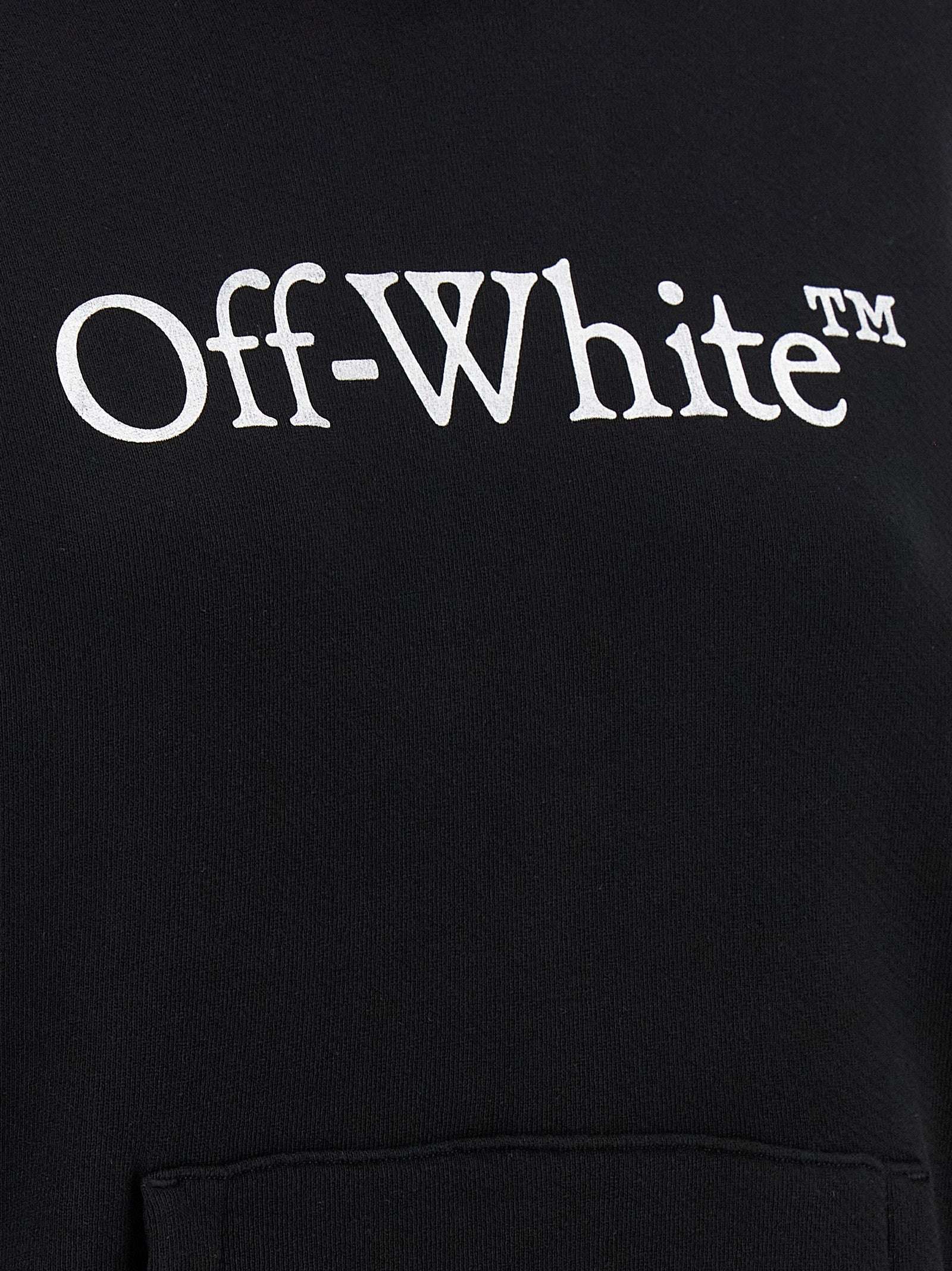 Off-White Bicolor Cotton Hoodie