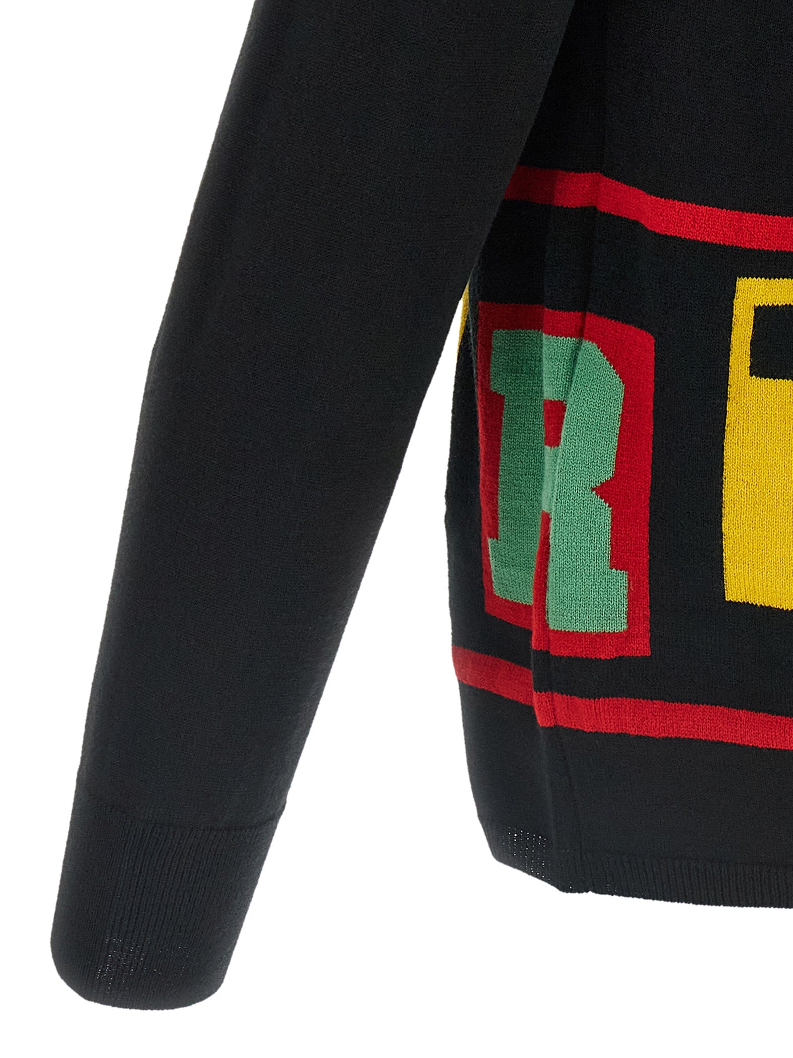 Comme Des Garçons Black Acetate Cardigan