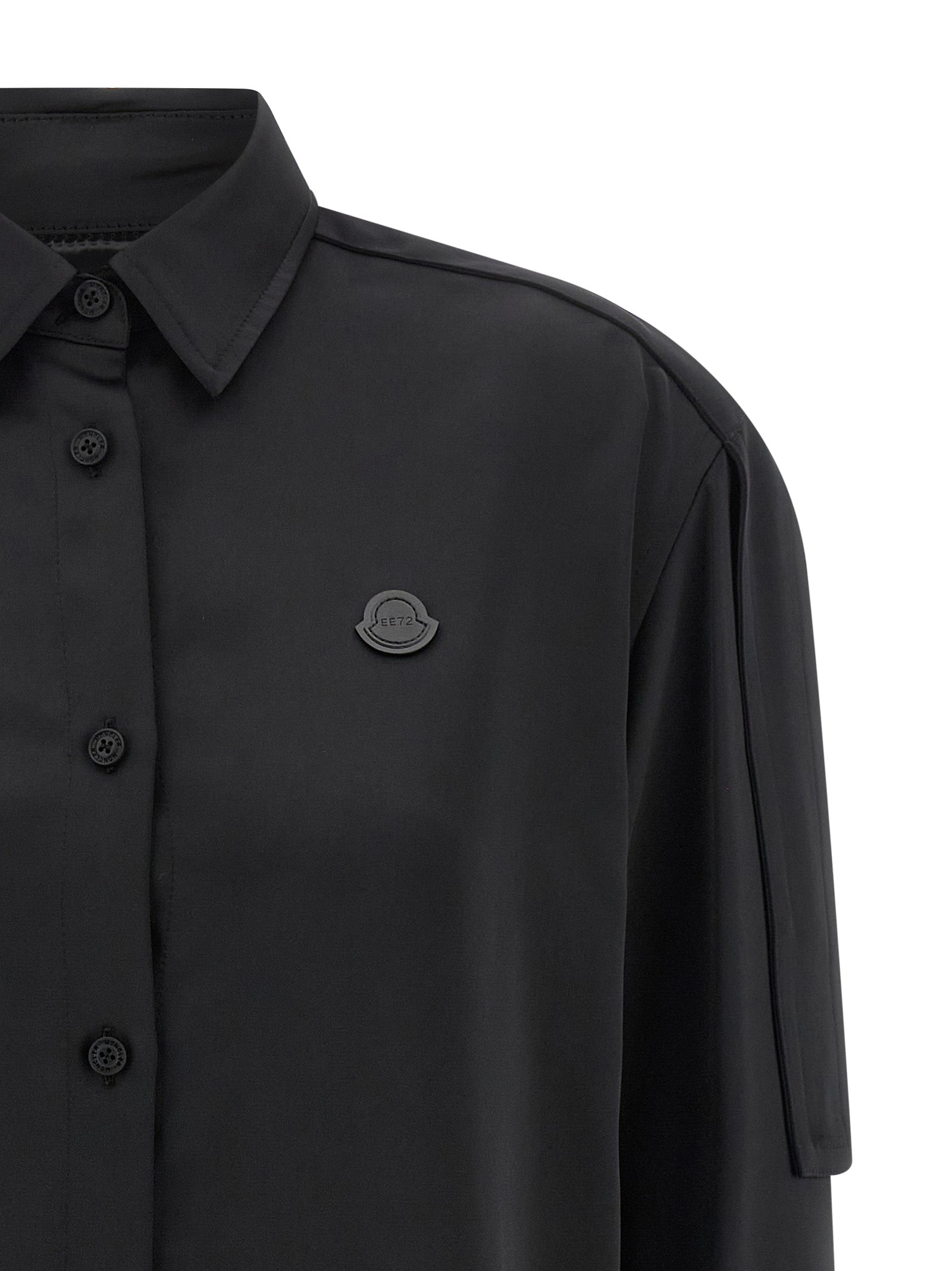 MONCLER GENIUS Black Polyester Blouse