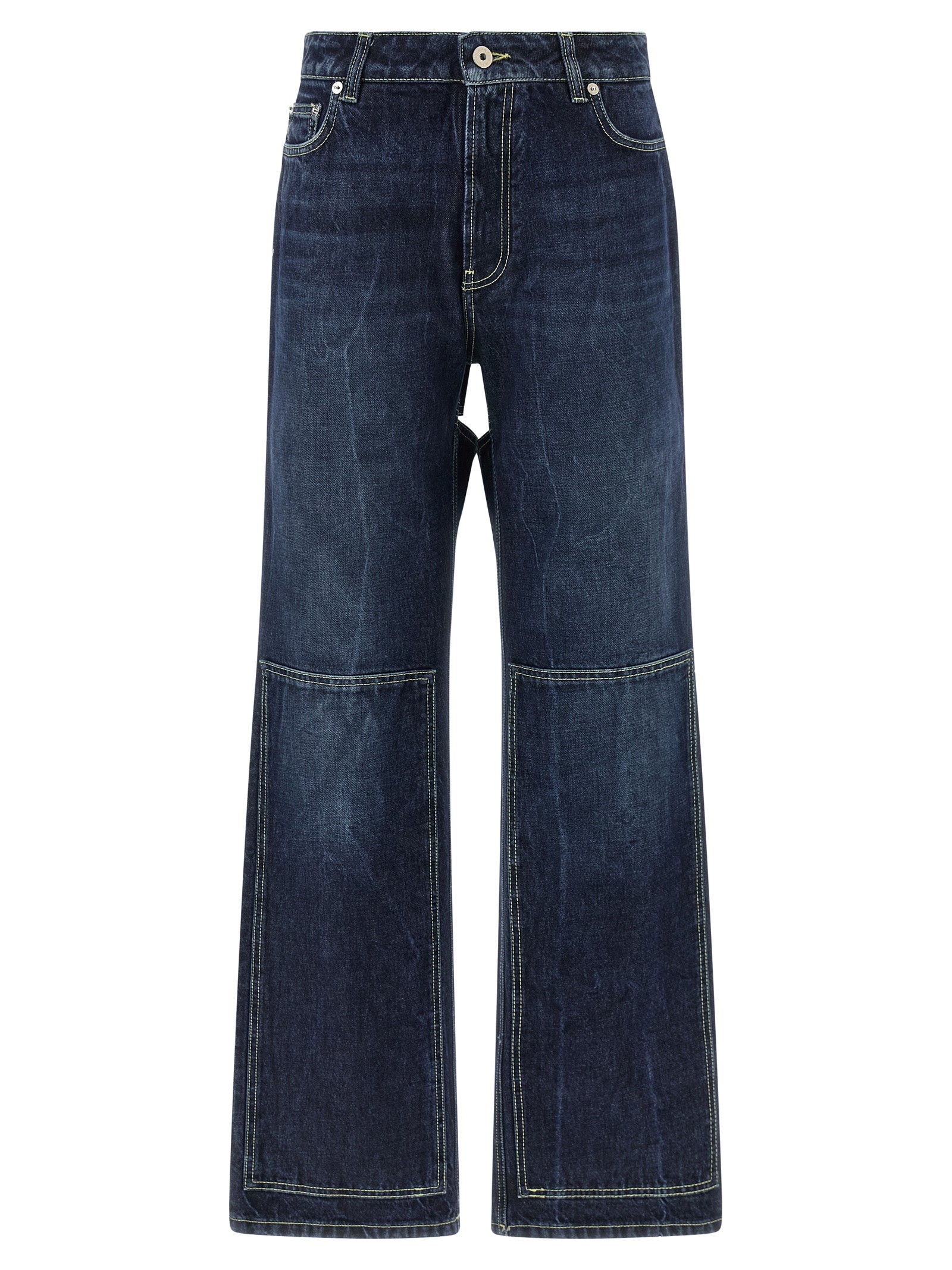 Jean Paul Gaultier Blue Cotton Jeans Denim
