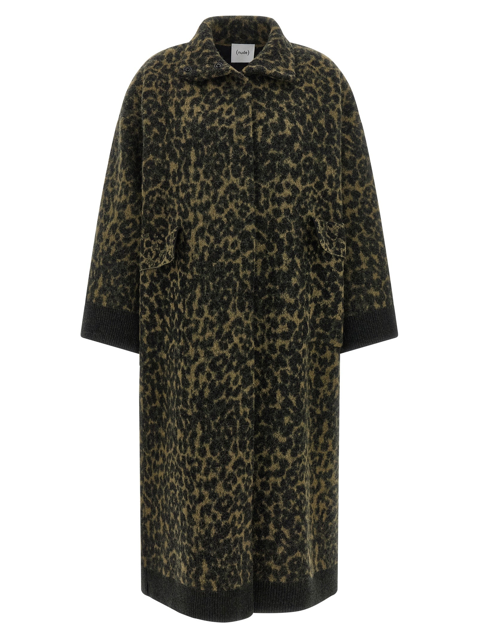NUDE Bicolor Wool Coat