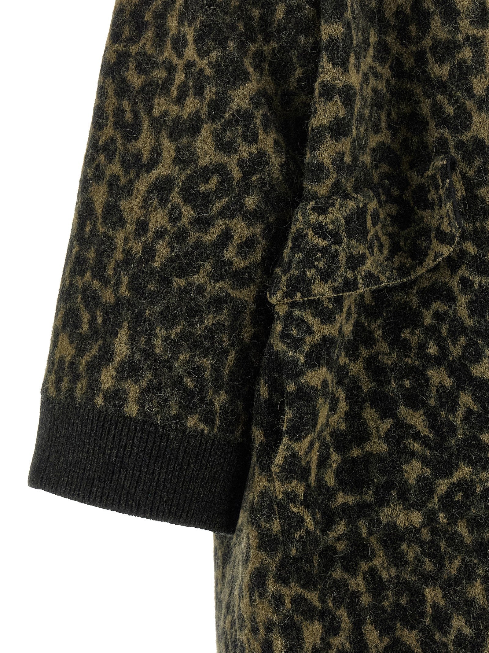 NUDE Bicolor Wool Coat