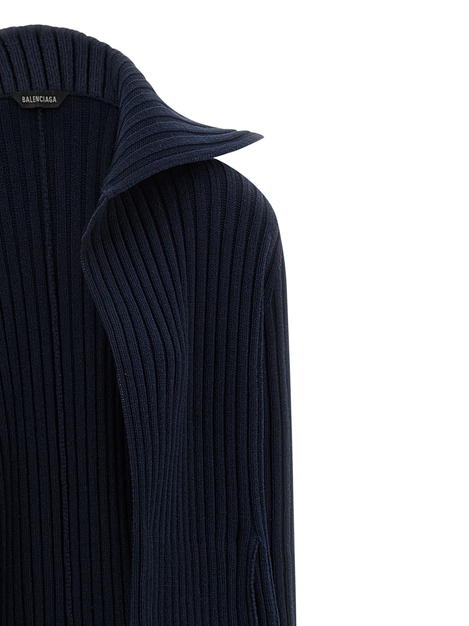 Balenciaga Blue Polyester Cardigan