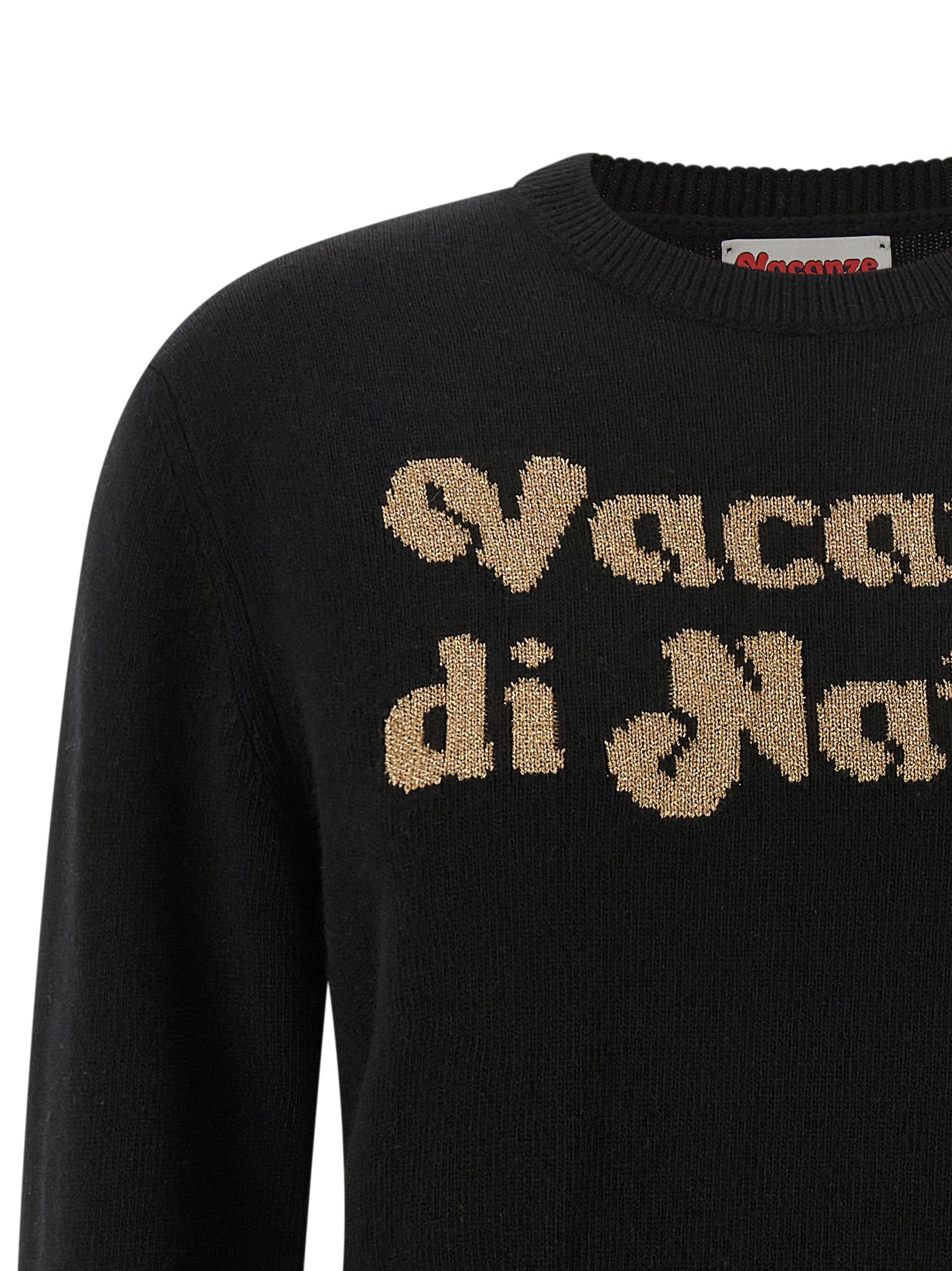 MC2 Saint Barth Black Wool Cardigan