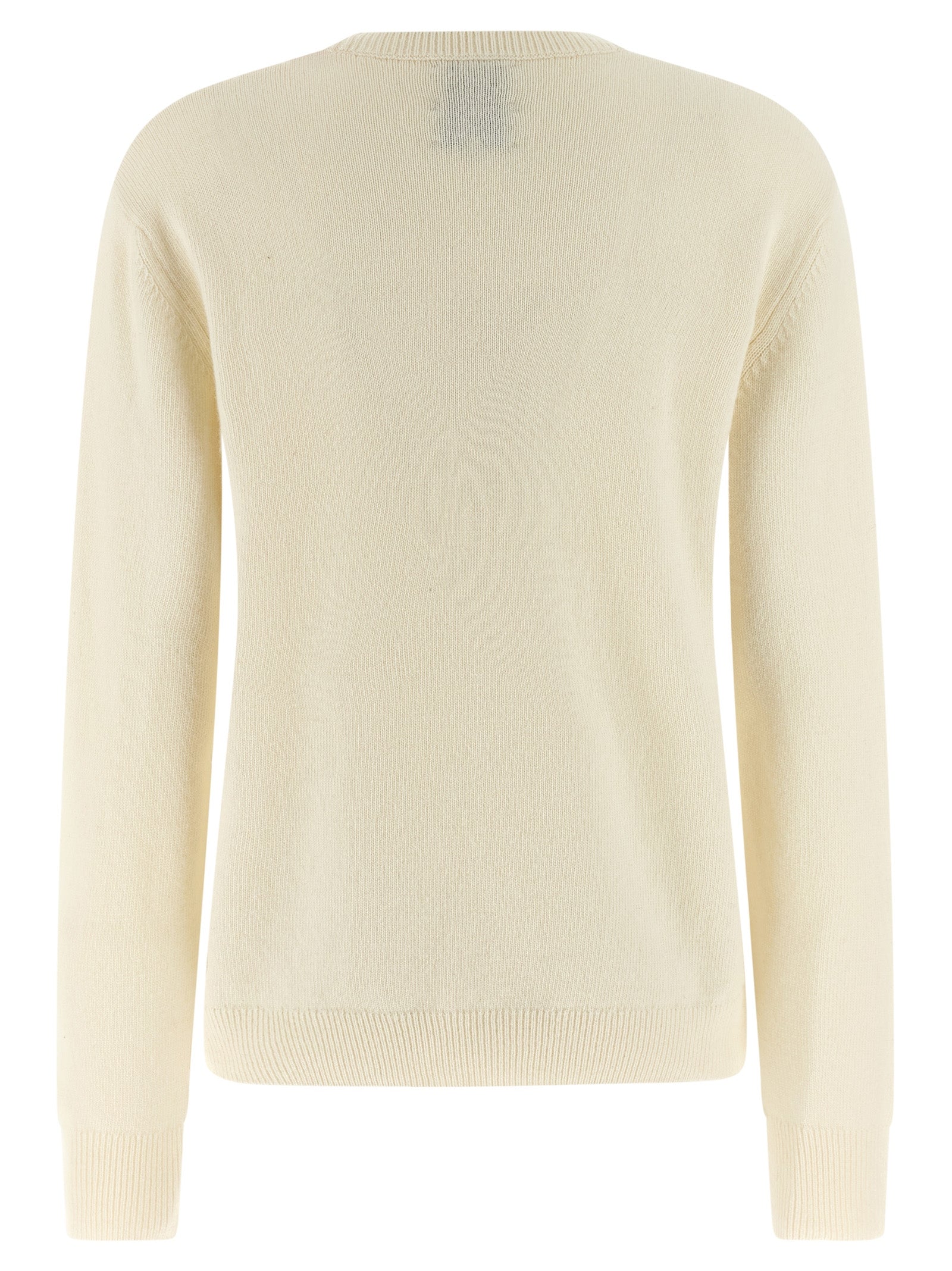 MC2 Saint Barth White Wool Cardigan