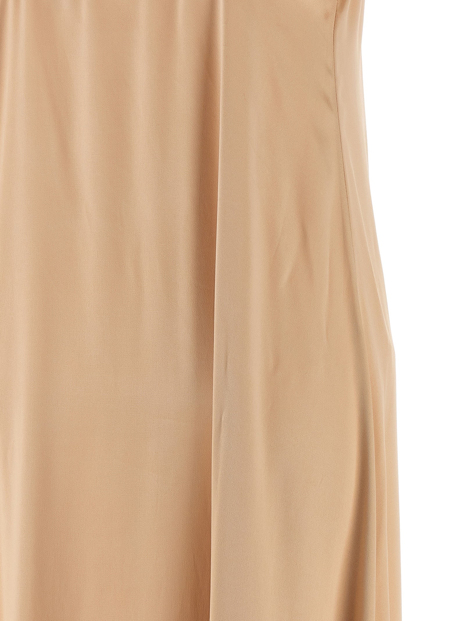 Ferragamo Beige Viscose Long Dress